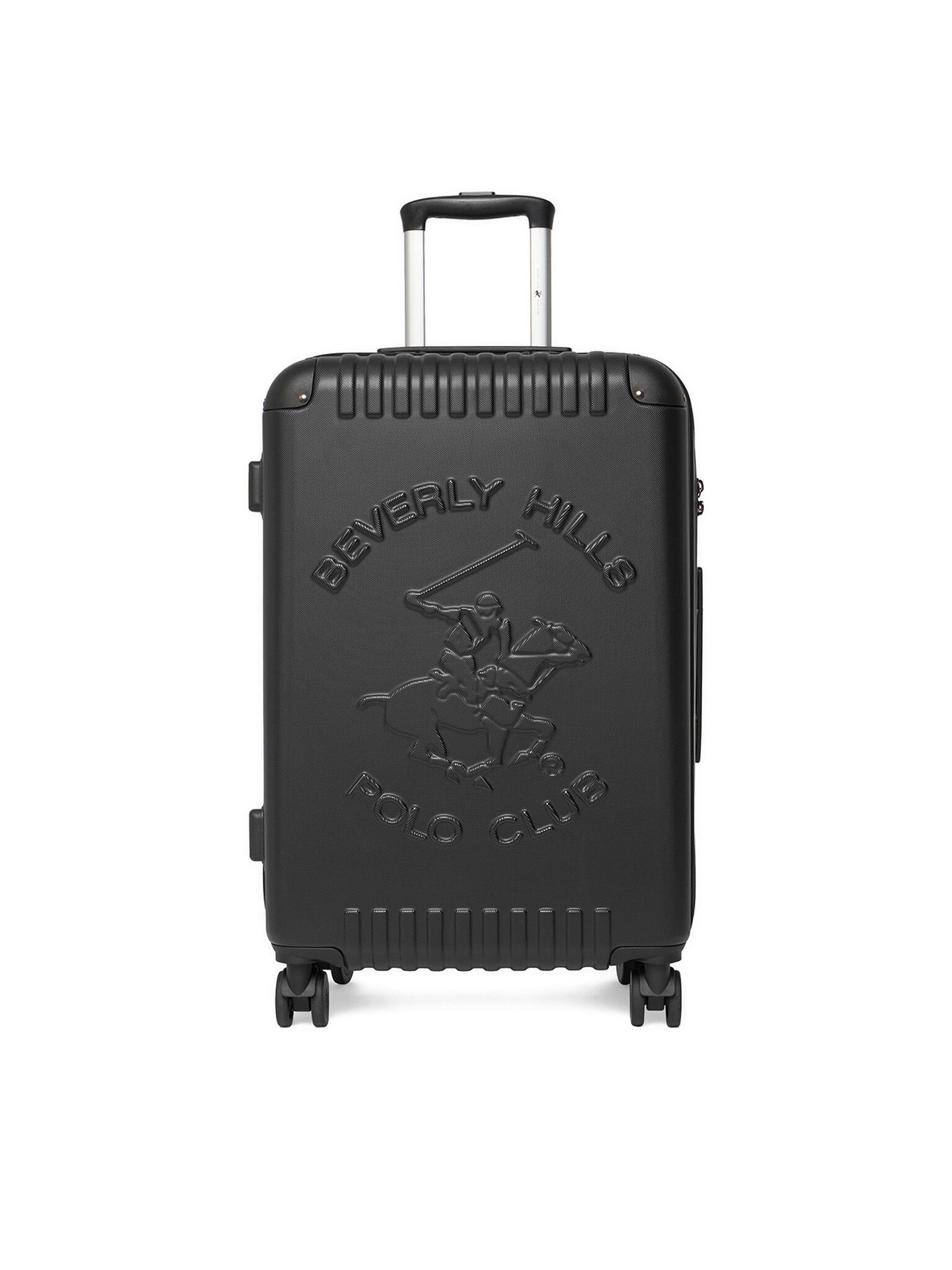 BEVERLY HILLS POLO CLUB Koffer Beverly Hills Polo Club Medium Koffer Unisex Schwarz BEVERLY HILLS POL