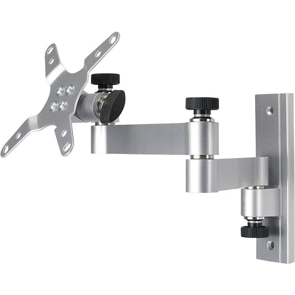 SpeaKa Professional Monitor-Halterung TFT/LCD-Monitor Wandhalterung "Teleskop SP-6514852, (Zusammenklappbar)