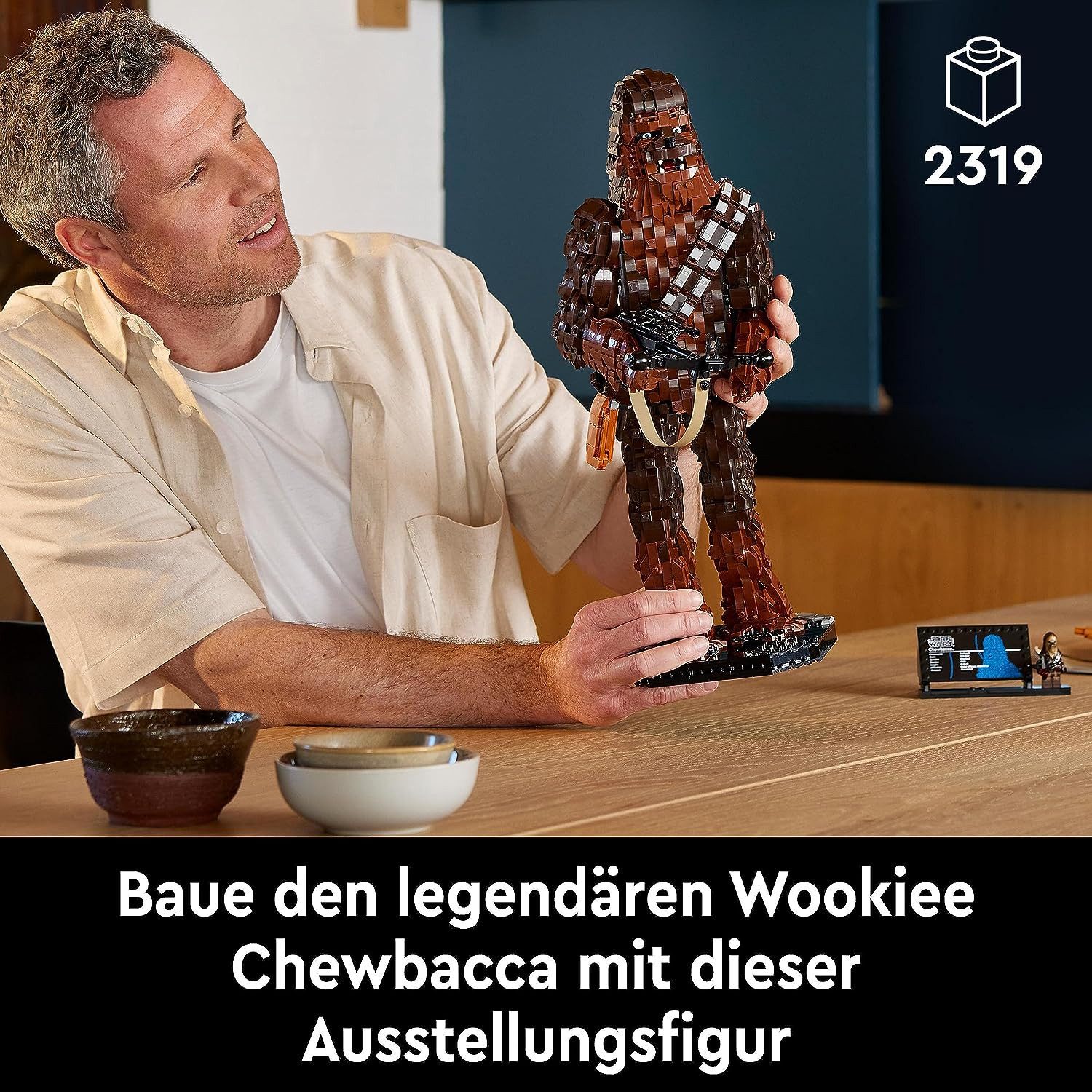 LEGO® Star Wars - Chewbacca Wookie Figur (75371) Konstruktions-Spielset, (2319 St) – Bild 5 von 5