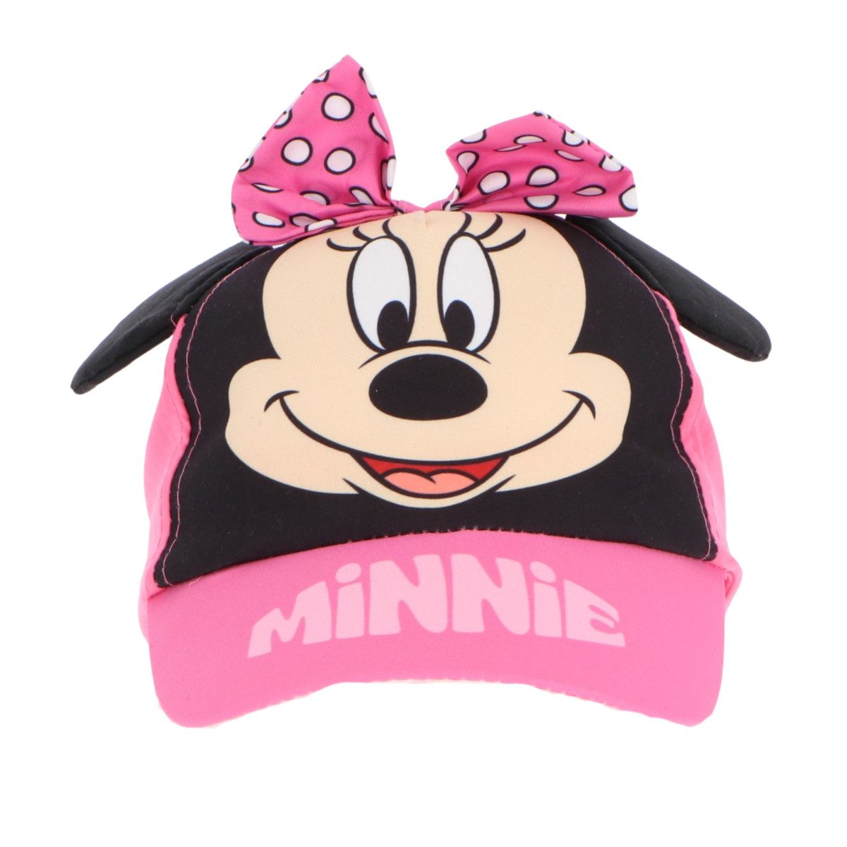 Disney Minnie Mouse Baseball Cap Kinder Baseball Cap Sonnenkappe Freizeitkappe (Packung)