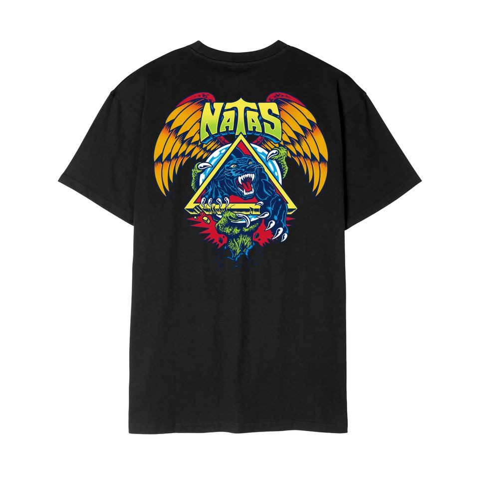 Santa Cruz T-Shirt – Natas SC Panther T-Shirt – Kurzarmshirt mit Print