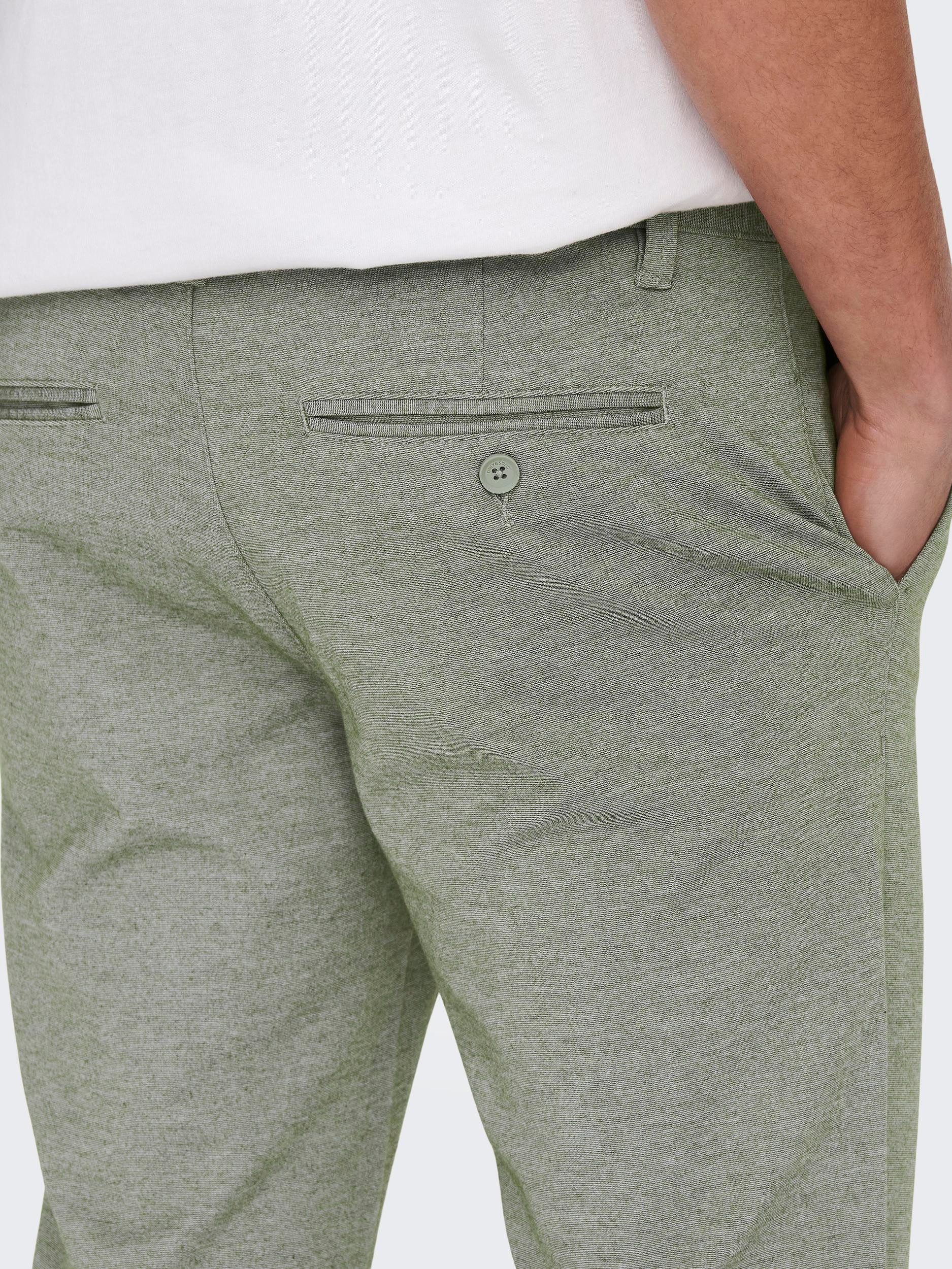ONLY & SONS Chinohose mit geschlossenen günstig online kaufen