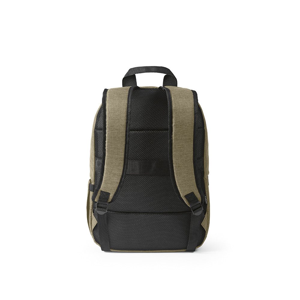 CABBEL Rucksack Rucksack 18L Laptop 17 Zoll rPET Trolley nachhaltig öko leicht 31cm (Rucksack, 1-tlg., Einzelartikel), Kamel, recyceltes Polyester, gepolstert, ergonomisch, 91,2%