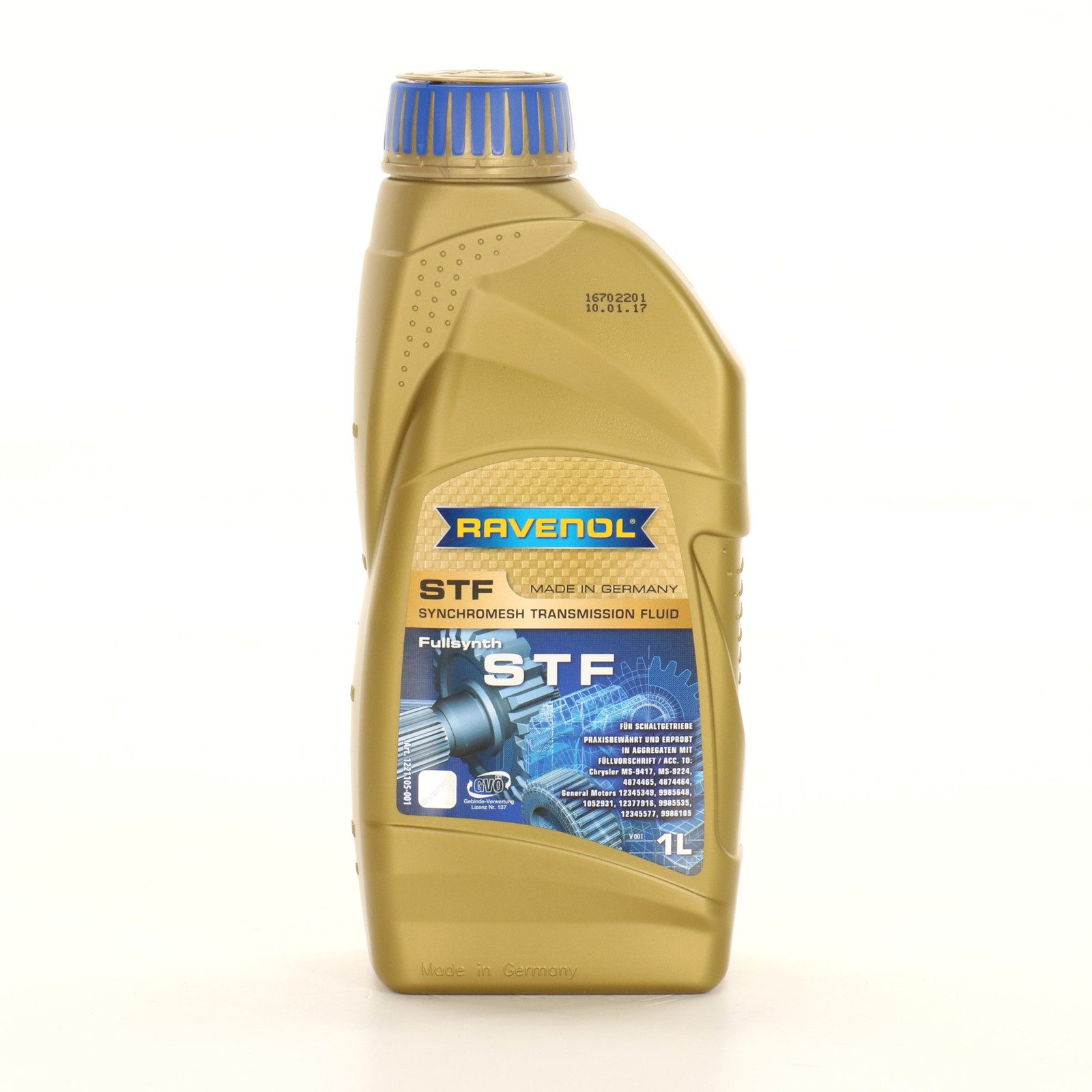 Ravenol Getriebeöl RAVENOL STF Getriebeöl Schaltgetriebe, (1-tlg), 1 Liter