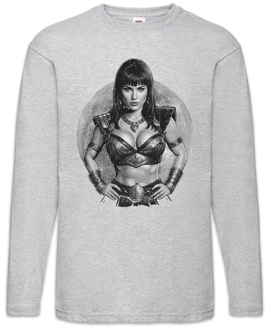 Langarmshirt Warrior Pricess Moon Langarm T-Shirt Girl Barbarian Xena Woman Conan