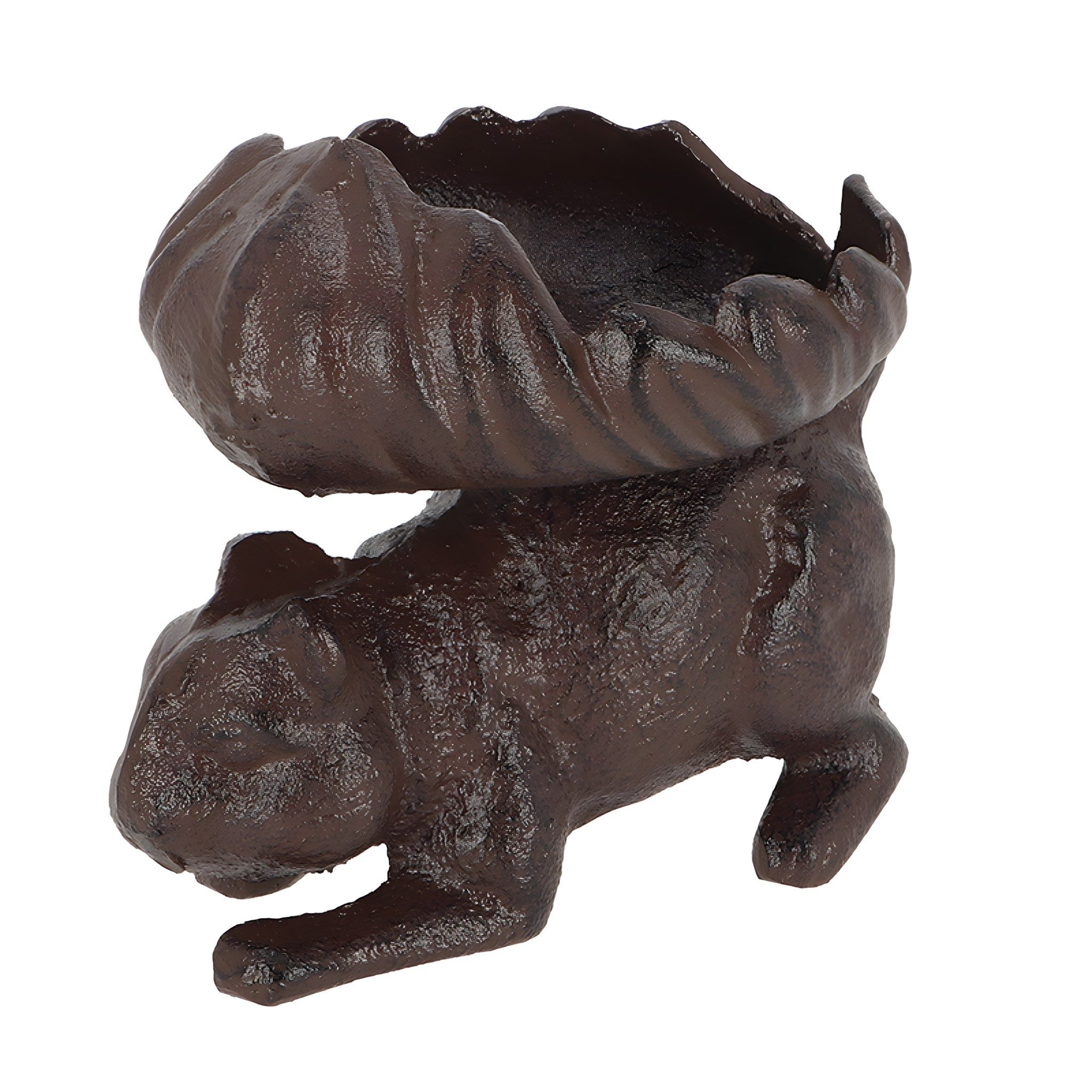 Prescher Futterstation Futterschale Eichhörnchen für Vögel, Eisen