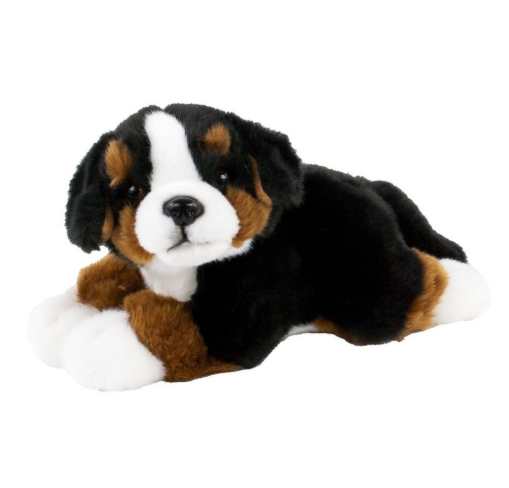 Teddys Rothenburg Kuscheltier Berner Sennenhund liegend 25 cm Plüschtier Hund