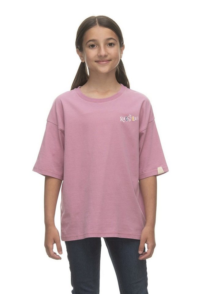 Ragwear T-Shirt Ragwear Girls Relaxa Print Kinder Kurzarm-Shirt