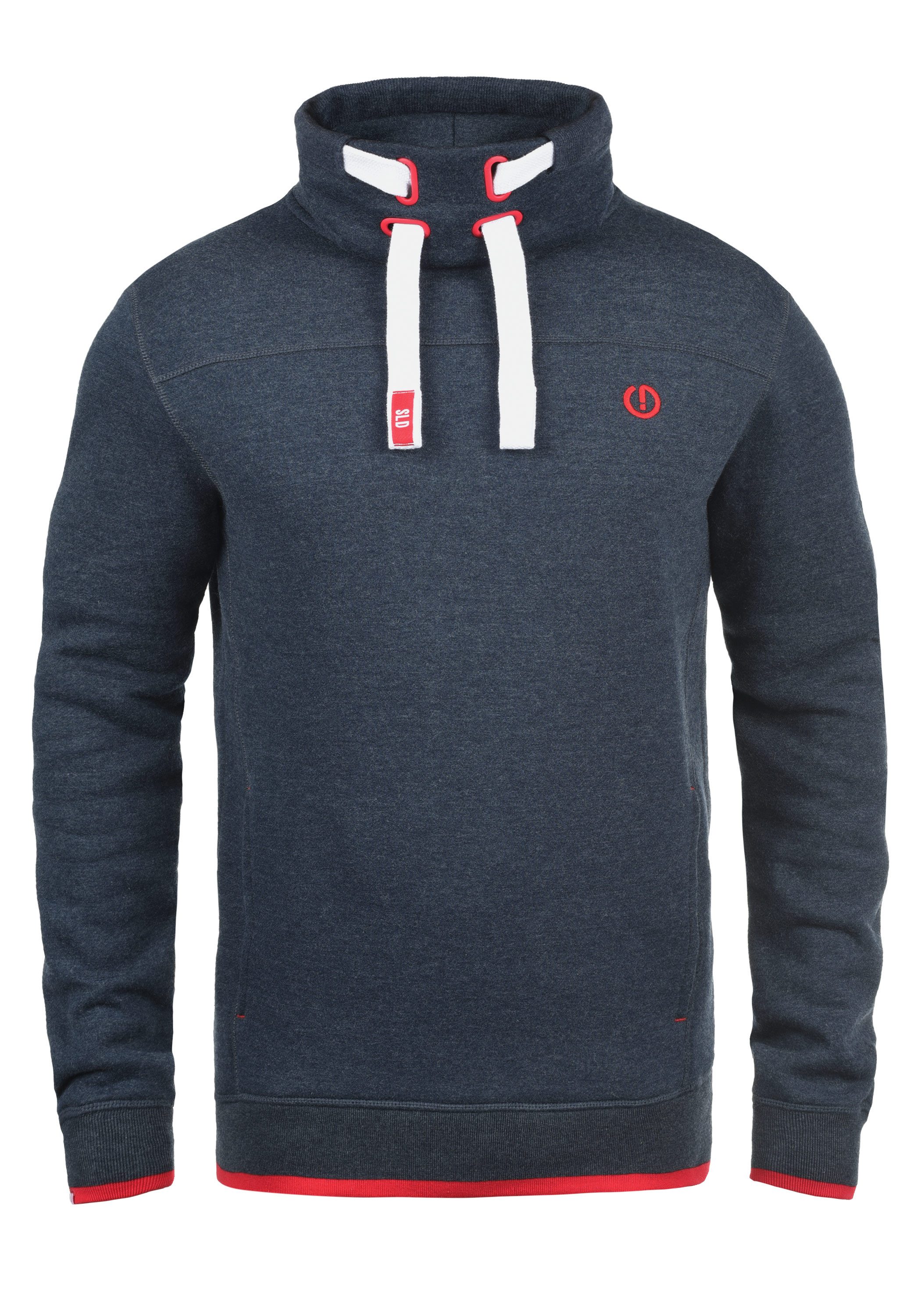 !Solid Stehkragenpullover SDBenjamin Tube Sweatpullover mit weicher Fleece günstig online kaufen