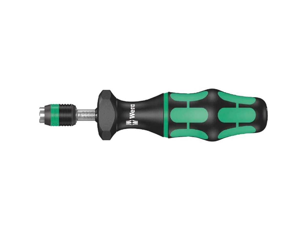 Wera Schraubendreher Serie 7400 Kraftform, mit Rapidaptor Schnellwechselfutter, 0,1-3,0 Nm