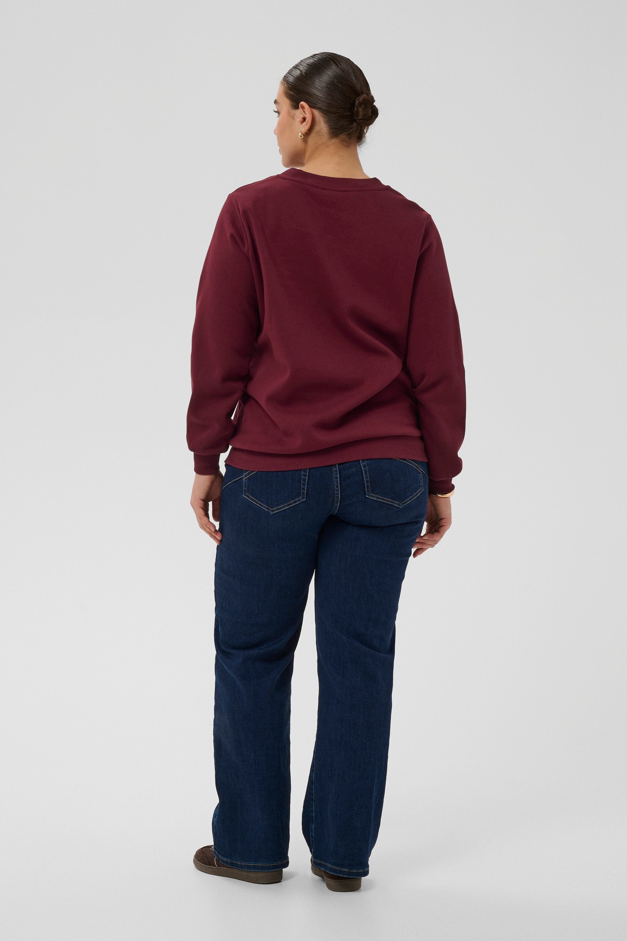 KAFFE Curve Fleecepullover Sweatshirt KClia plus