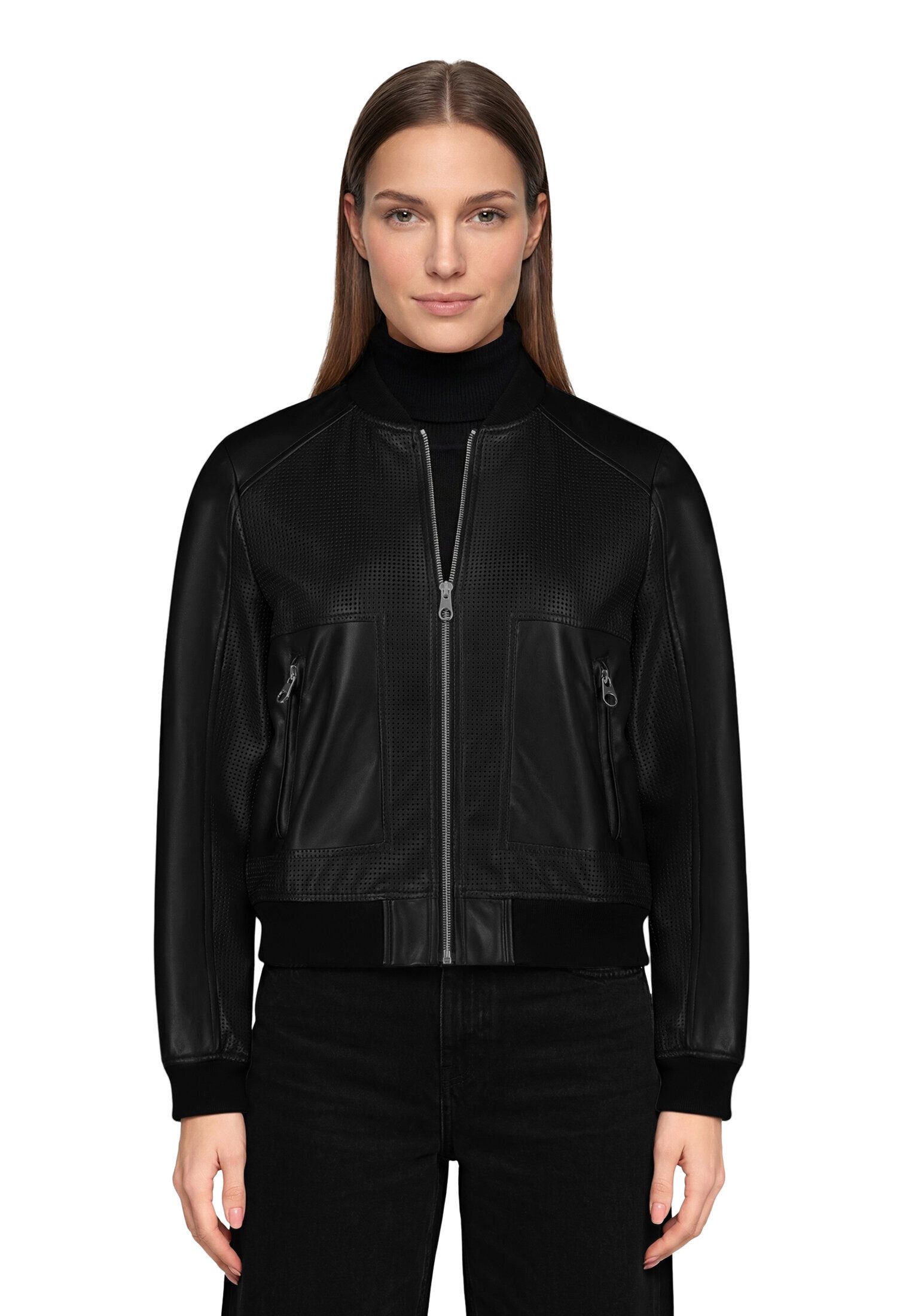 Amber & June Outdoorjacke Damen mit Kragen