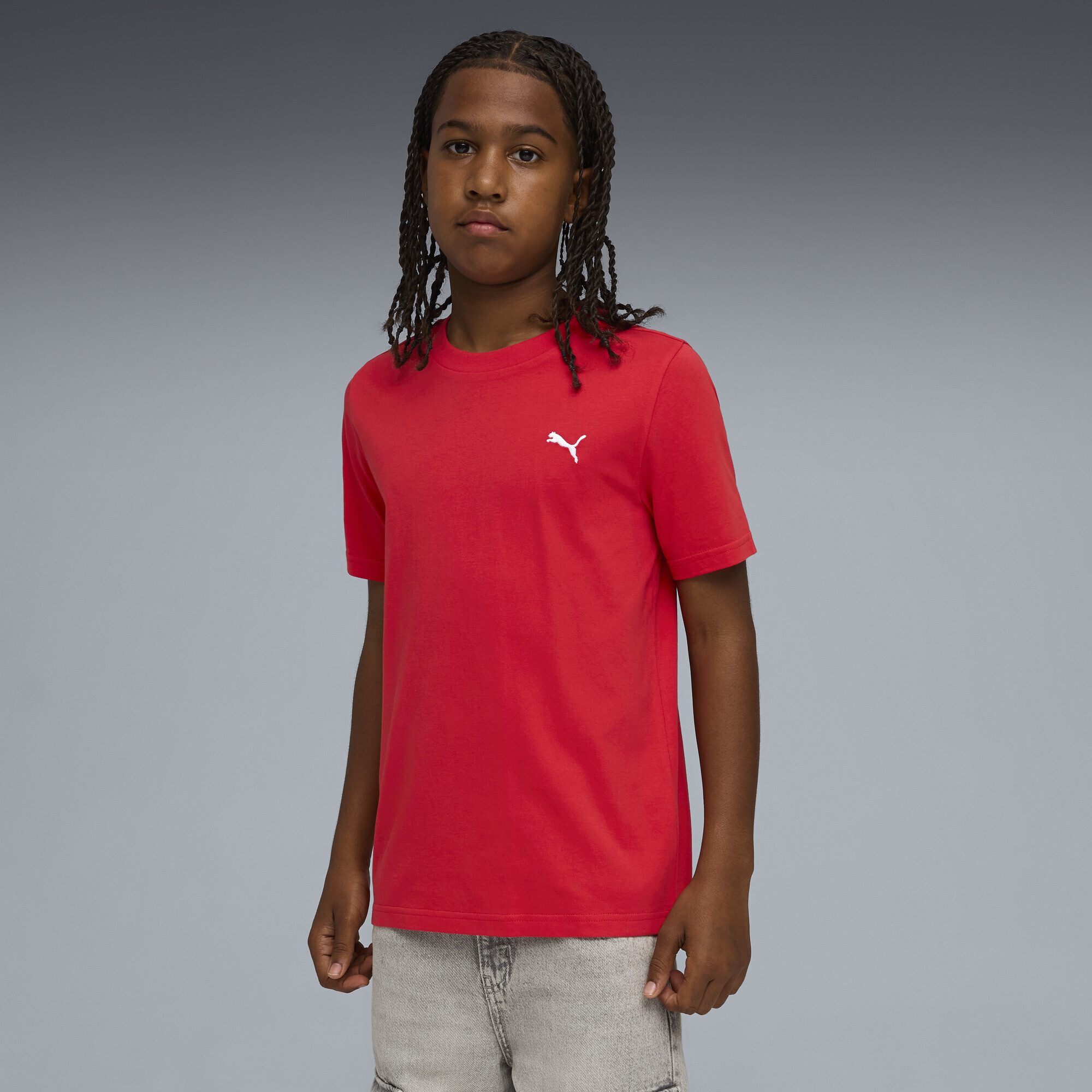 PUMA T-Shirt WARDROBE ESS T-Shirt Jungen