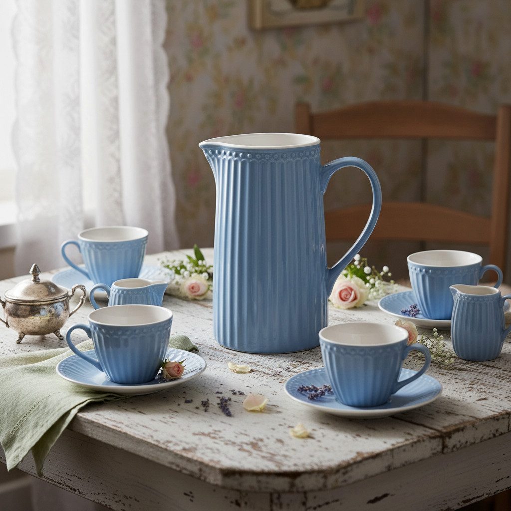 Greengate Kanne GreenGate Kanne Alice Himmelblau 1L