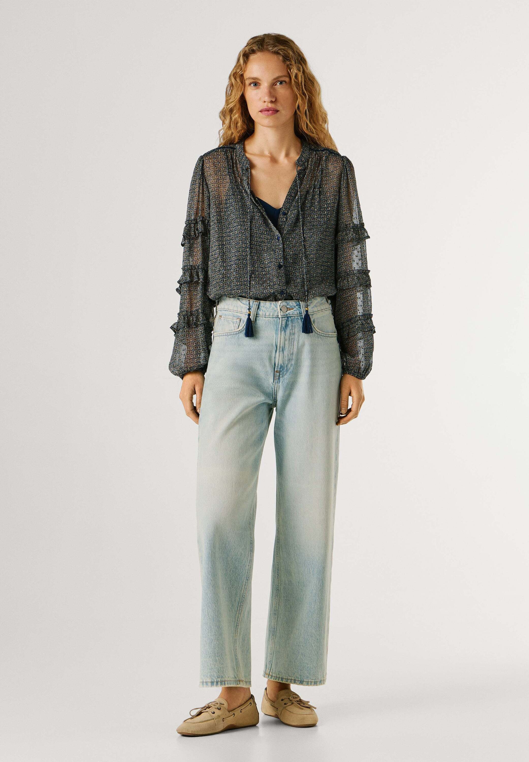 Pepe Jeans Straight-Jeans Jeans mit geradem Bein STRAIGHT JEANS UHW LEXA – Bild 2 von 5