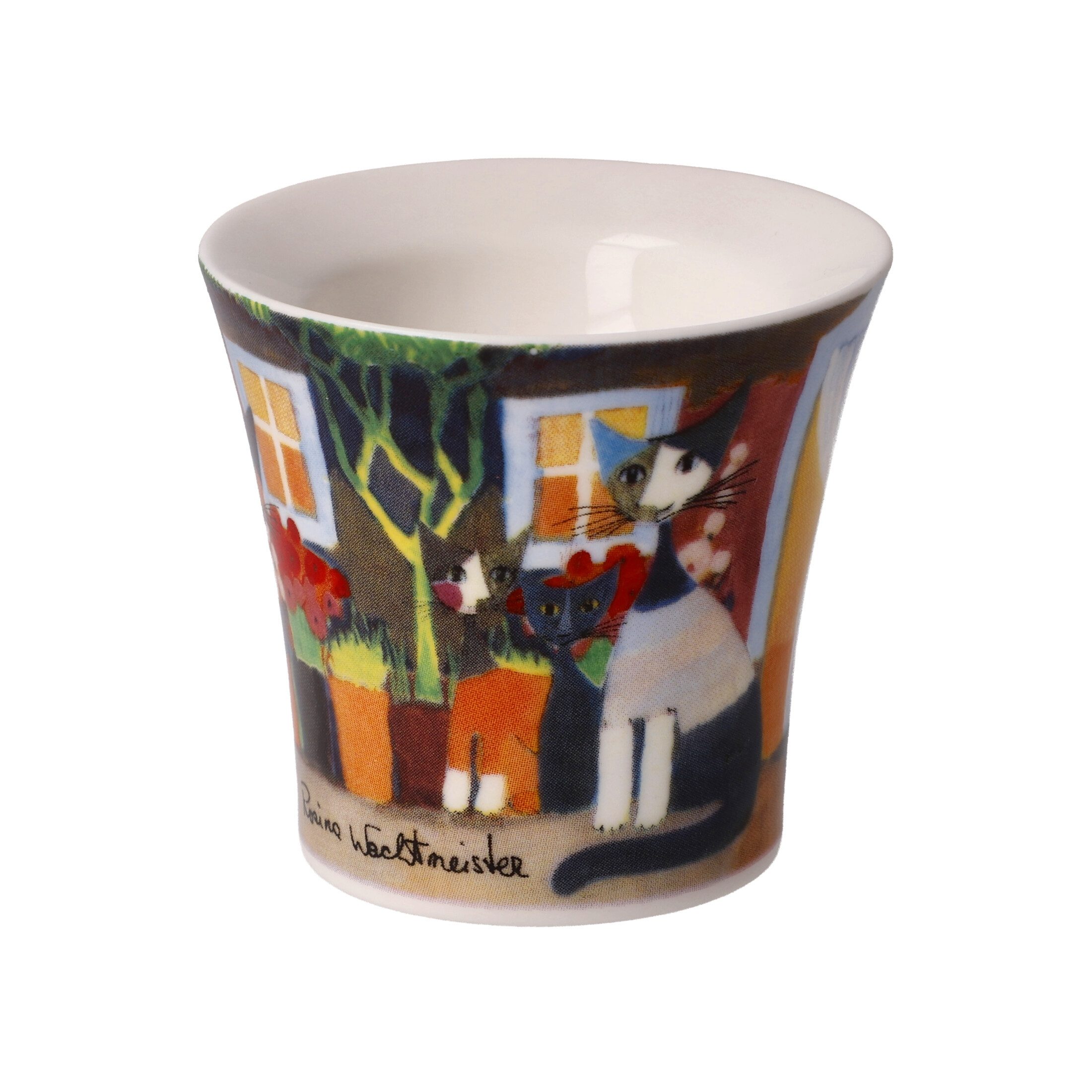 Goebel Tasse Rosina Wachtmeister, Porzellan