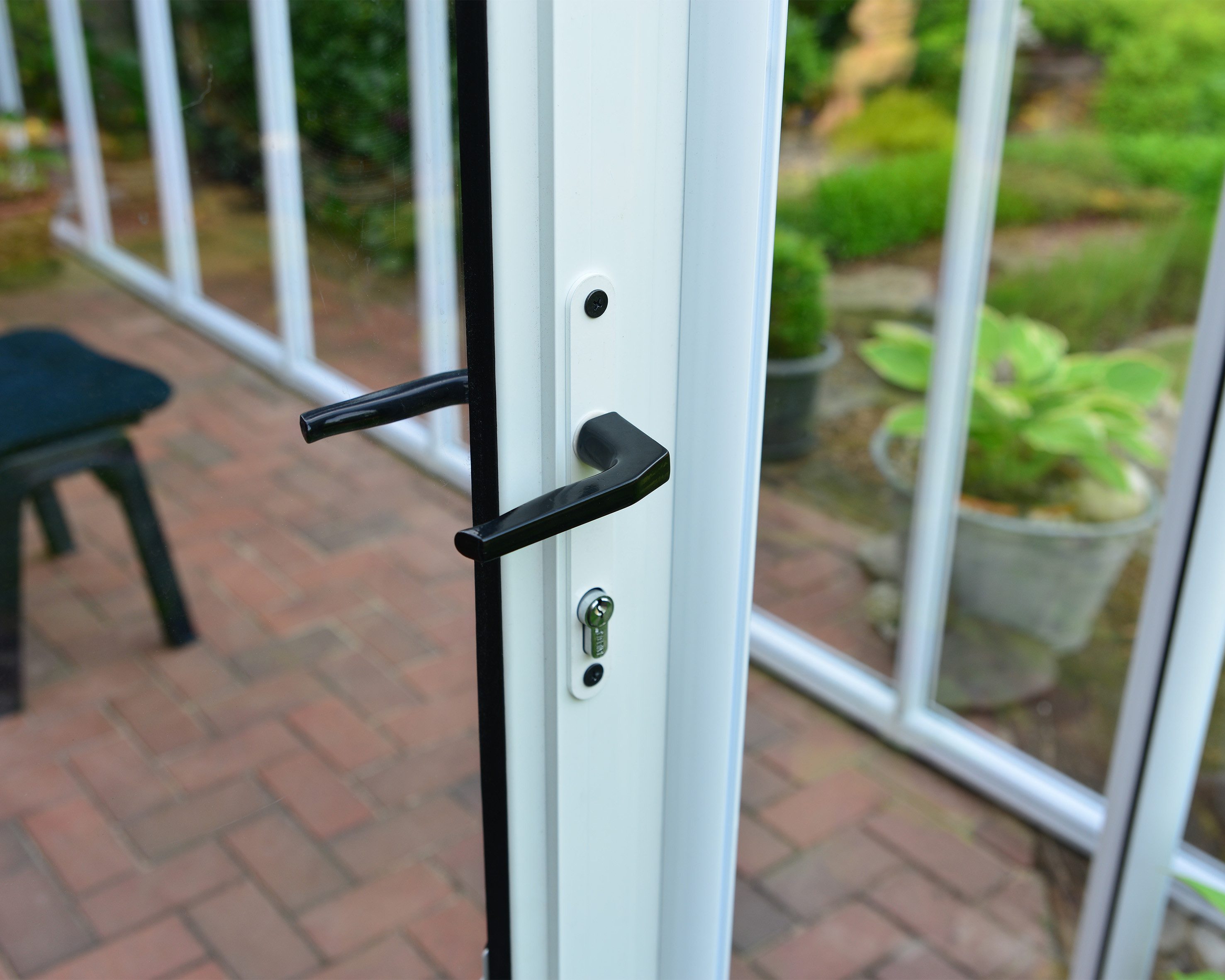 Palram - Canopia Gewächshaus Sun Room, BxTxH: 257 x 322 x 266 cm, BxLxH: 58 x 120 x 266 cm, 3 mm Wandstärke, lebenslang widerstandsfähige Wandpaneele