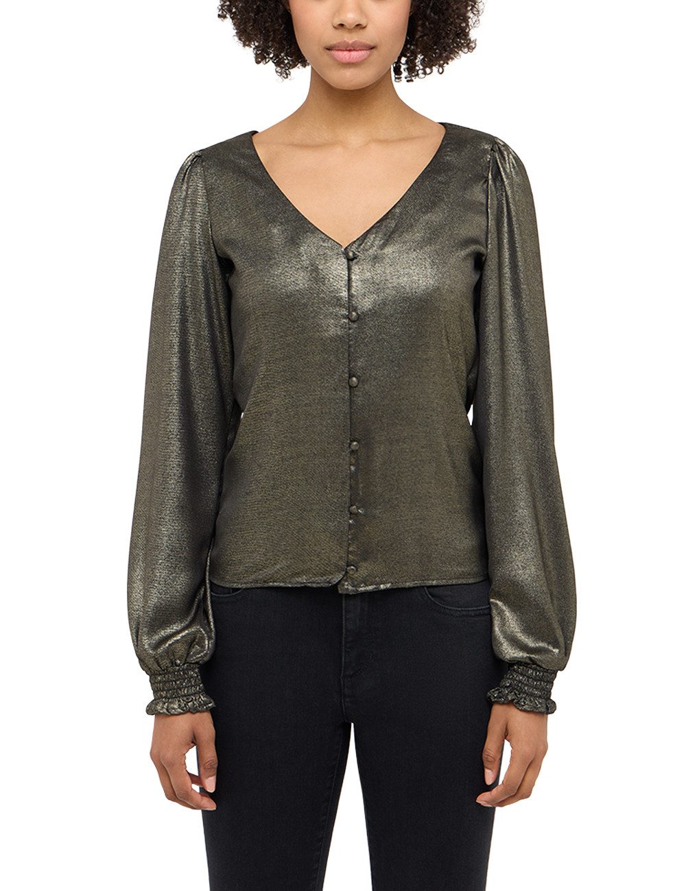 MUSTANG Langarmbluse Damen Style Rubonia günstig online kaufen