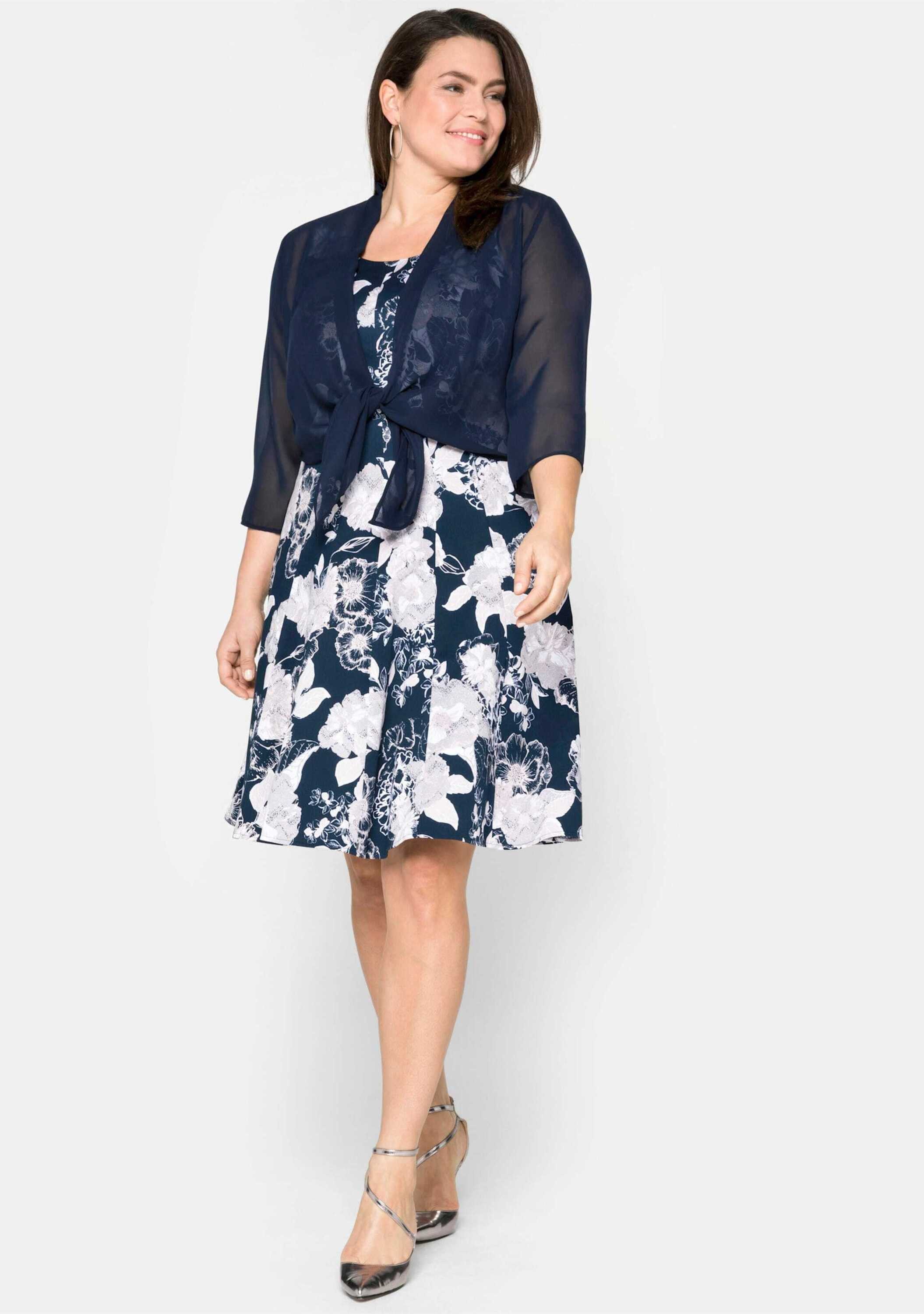 Sheego Blusenblazer Bolero 3/4-Arm günstig online kaufen