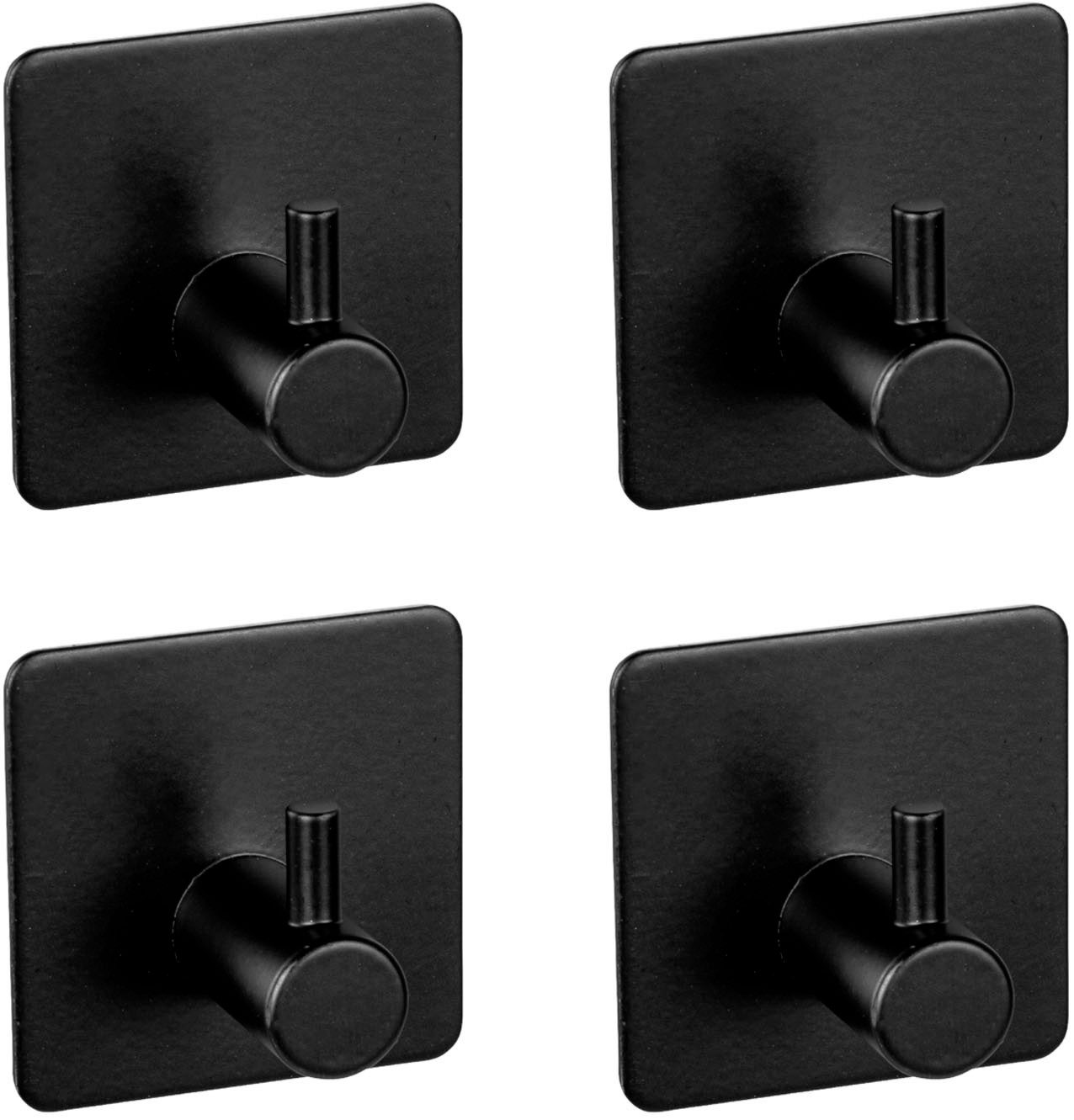 WENKO Wandhaken Modell Ureo, (Set, 4-St), Küchenhaken für Handtücher und Ge günstig online kaufen