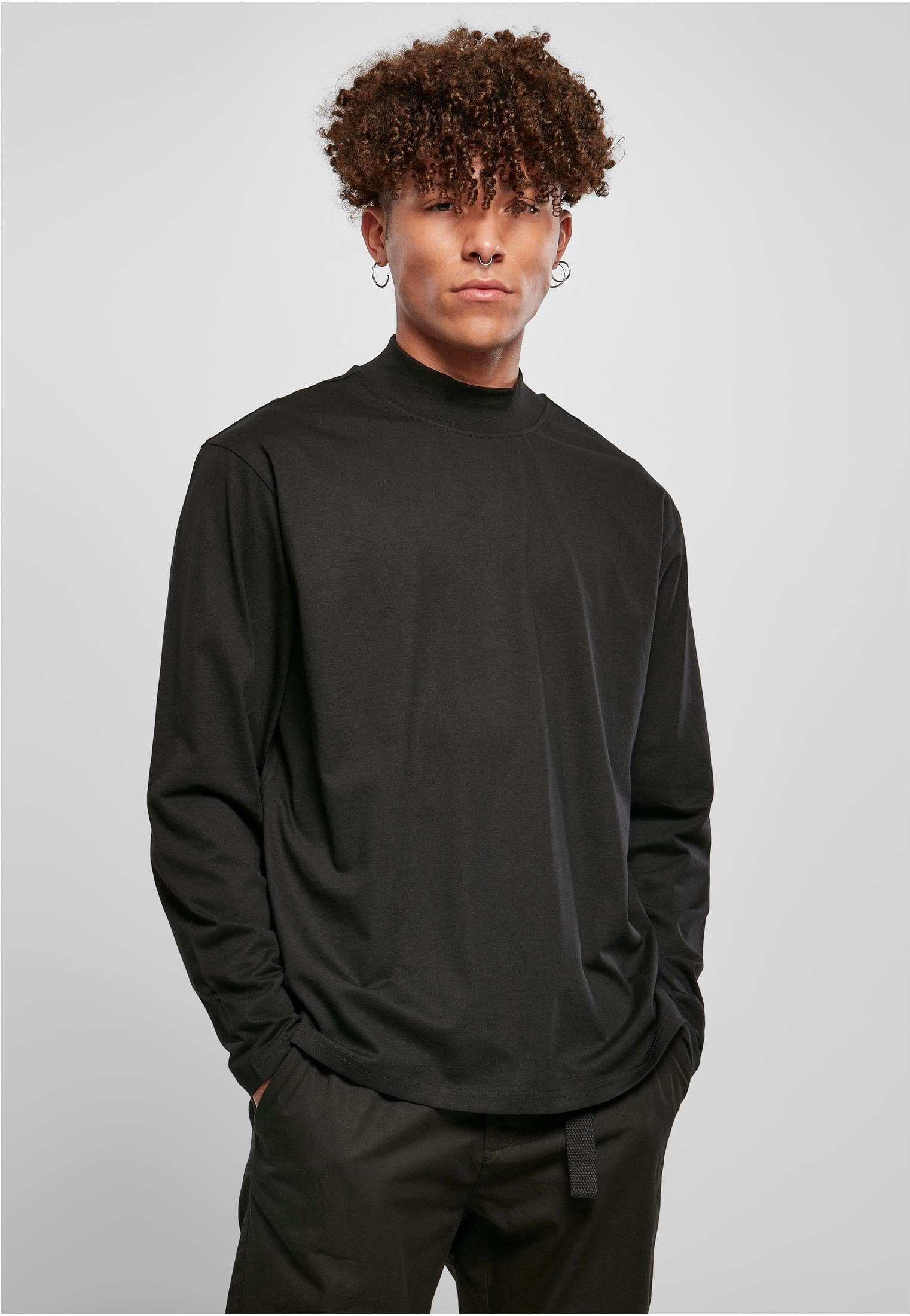 Longsleeve Heavy Boxy Mock Neck Longsleeve Herren Langarmshirt