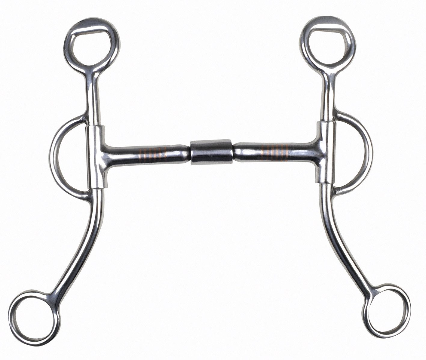 HKM Trensengebiss Snaffle Bit mit Shanks -Billy Allen-