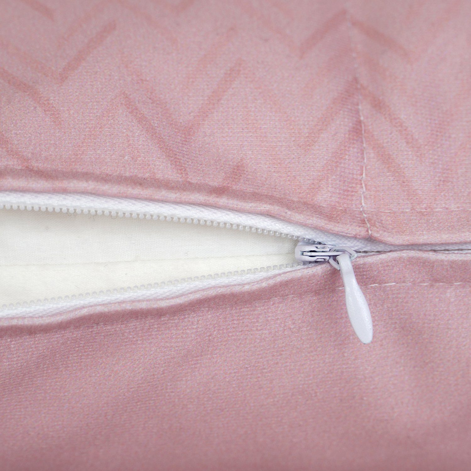 Kissenbezug Bunt - Marmoroptik 40x40cm Kissenhülle (1 - Türkis/Pink Zierkissenbezug, - mit - Stück), queence Reißverschluss