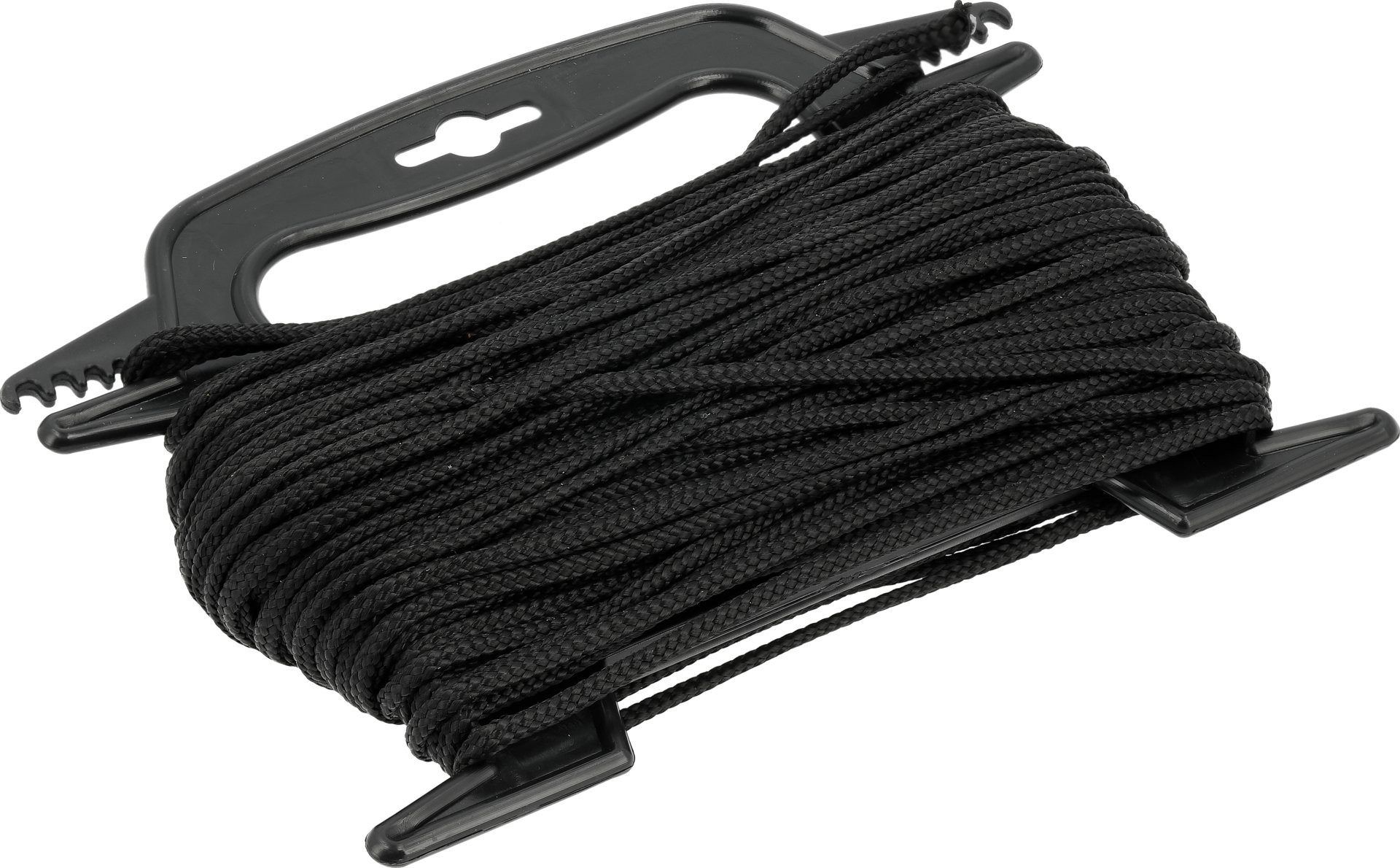 TRIZERATOP Seil Geflochtenes Polypropylenseil 3 mm, 30 m, schwarz (Geflochtenes Polypropylenseil 3 mm, 30 m, schwarz)
