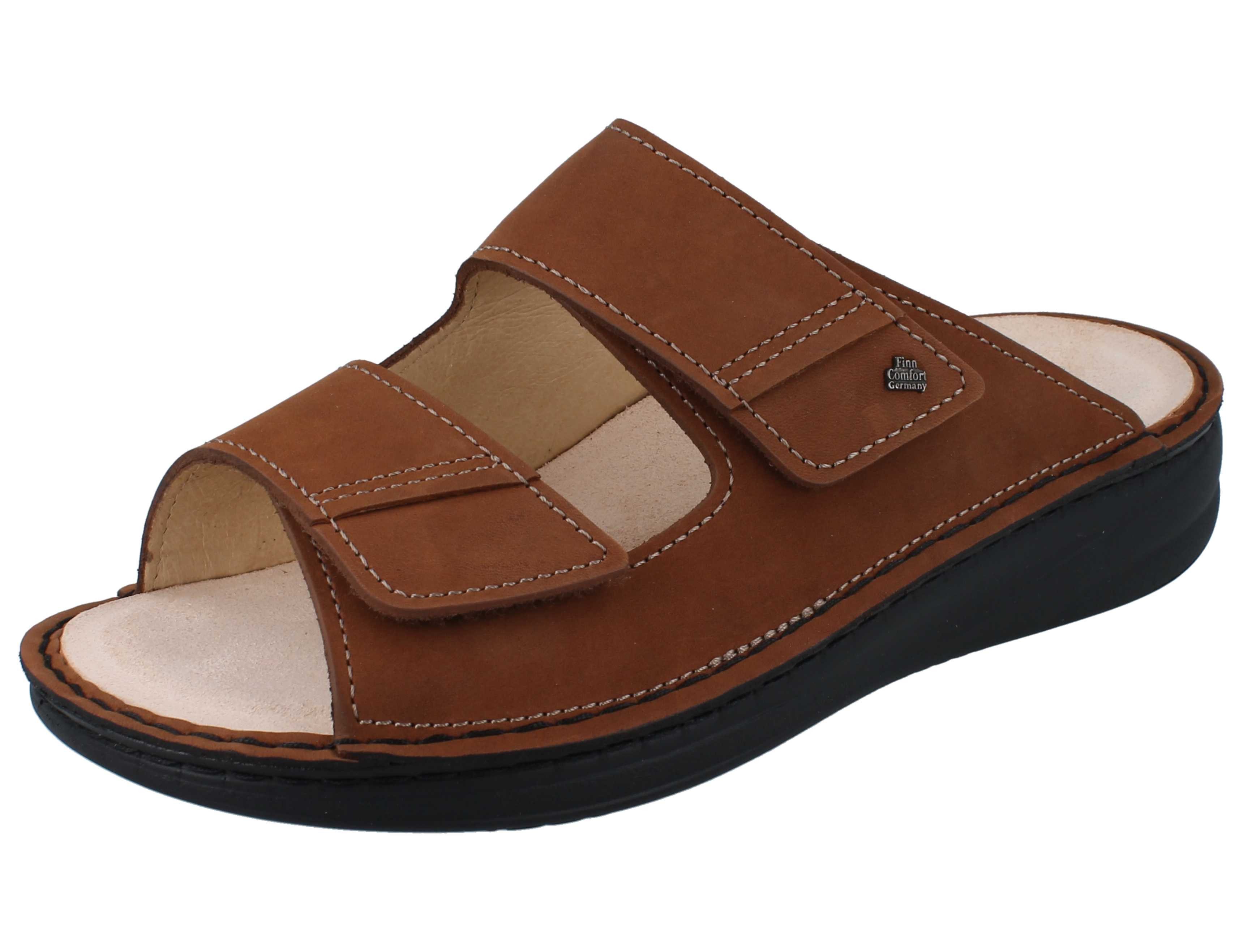 Finn Comfort LIMITIERTE FARBE FINN COMFORT Psara Herren Pantolette braun almond Hausschuh
