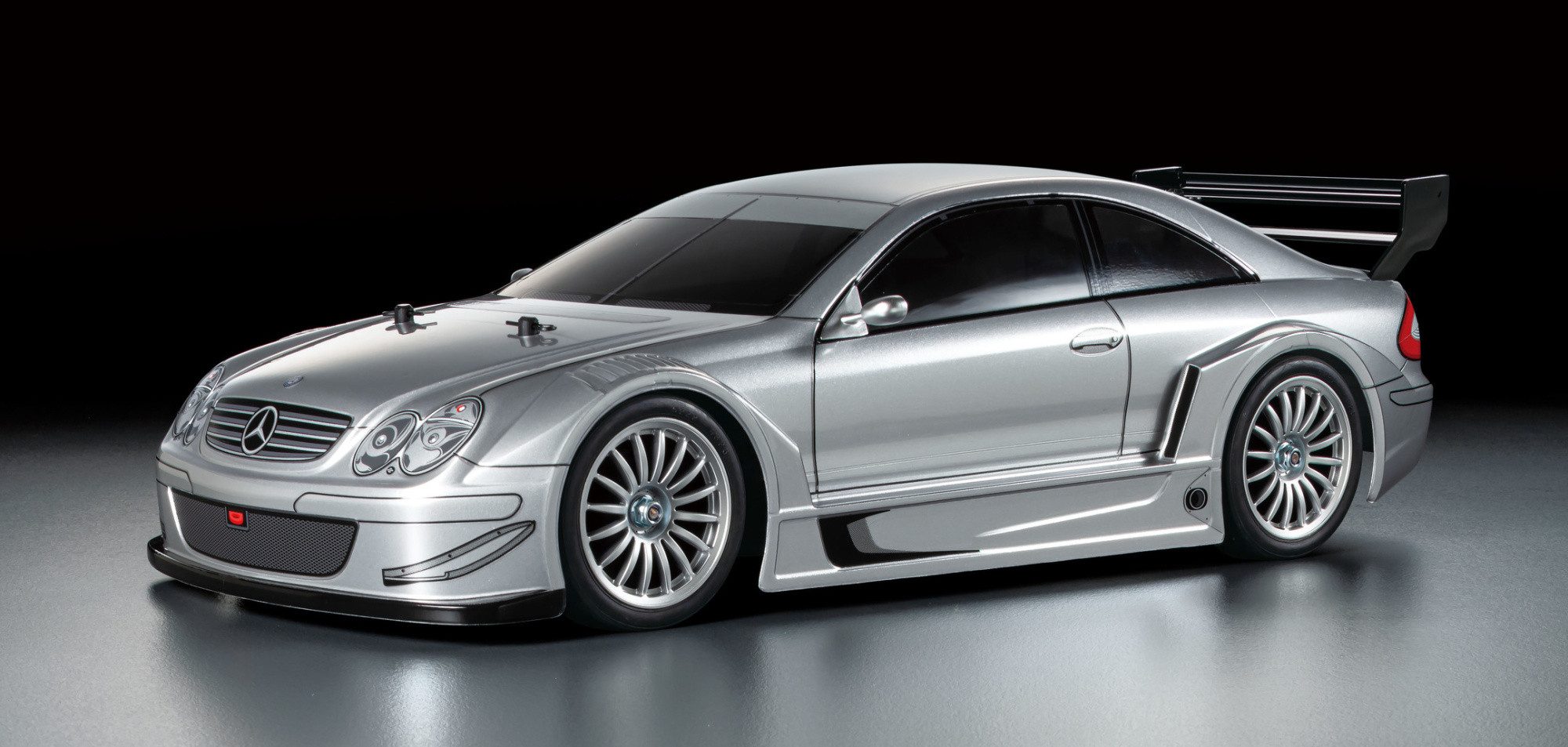 RC-Buggy Tamiya RC Car Mercedes Benz CLK AMG 2002 TT-02 1:10 Bausatz