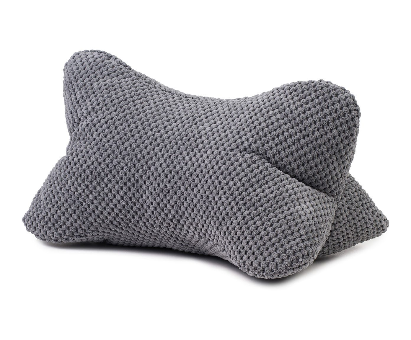 Wohndecke GÖZZE Lesekissen SVEN anthrazit BL 40x25 cm grau, Gözze günstig online kaufen