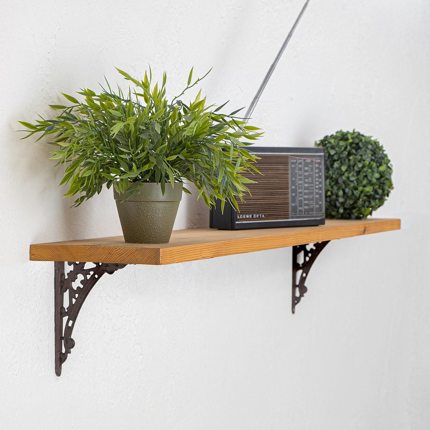 Moritz Wandregalhalter 2er Set Regalwinkel 18,5 x 14 cm Regalträger, Regalt günstig online kaufen