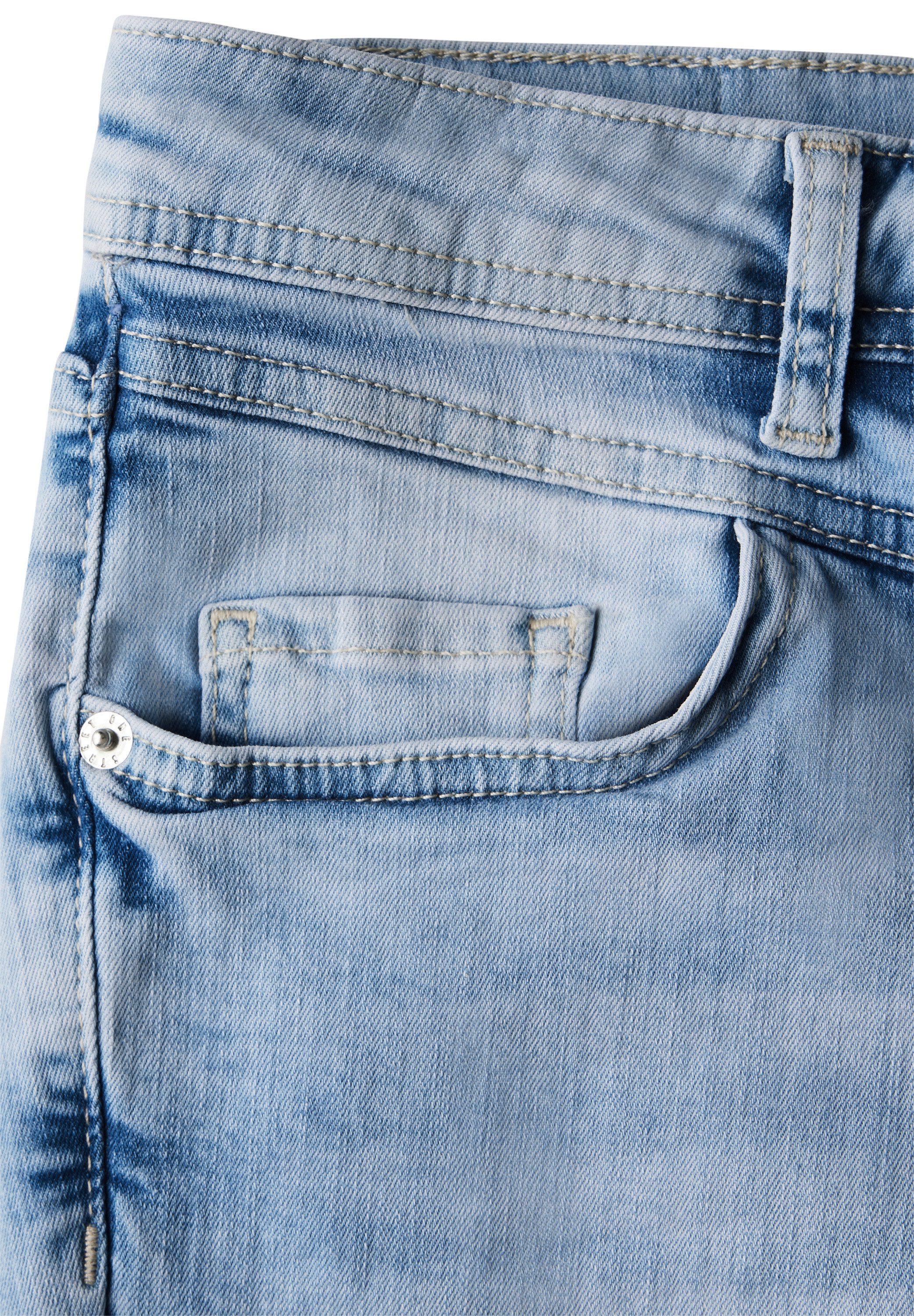 STREET ONE Gerade Jeans Middle Waist – Bild 4 von 5