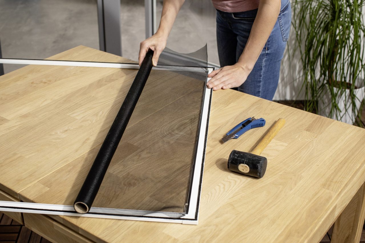 Primaster Москитная сетка-Gewebe Primaster Москитная сетка-Rolle 140 x 150 cm kürzbar