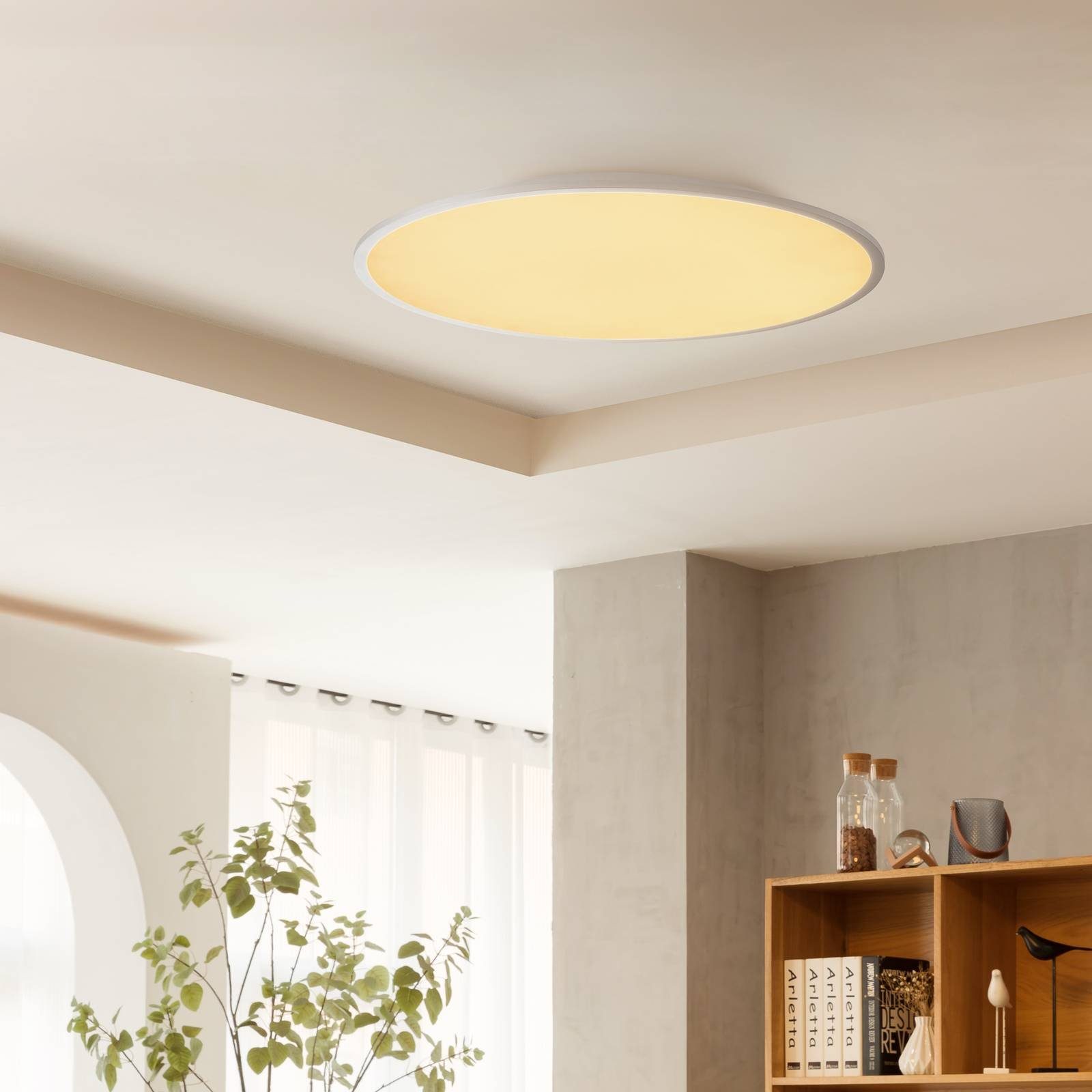 Lindby LED Deckenleuchte Narima, dimmbar, LED-Lampen, günstig online kaufen
