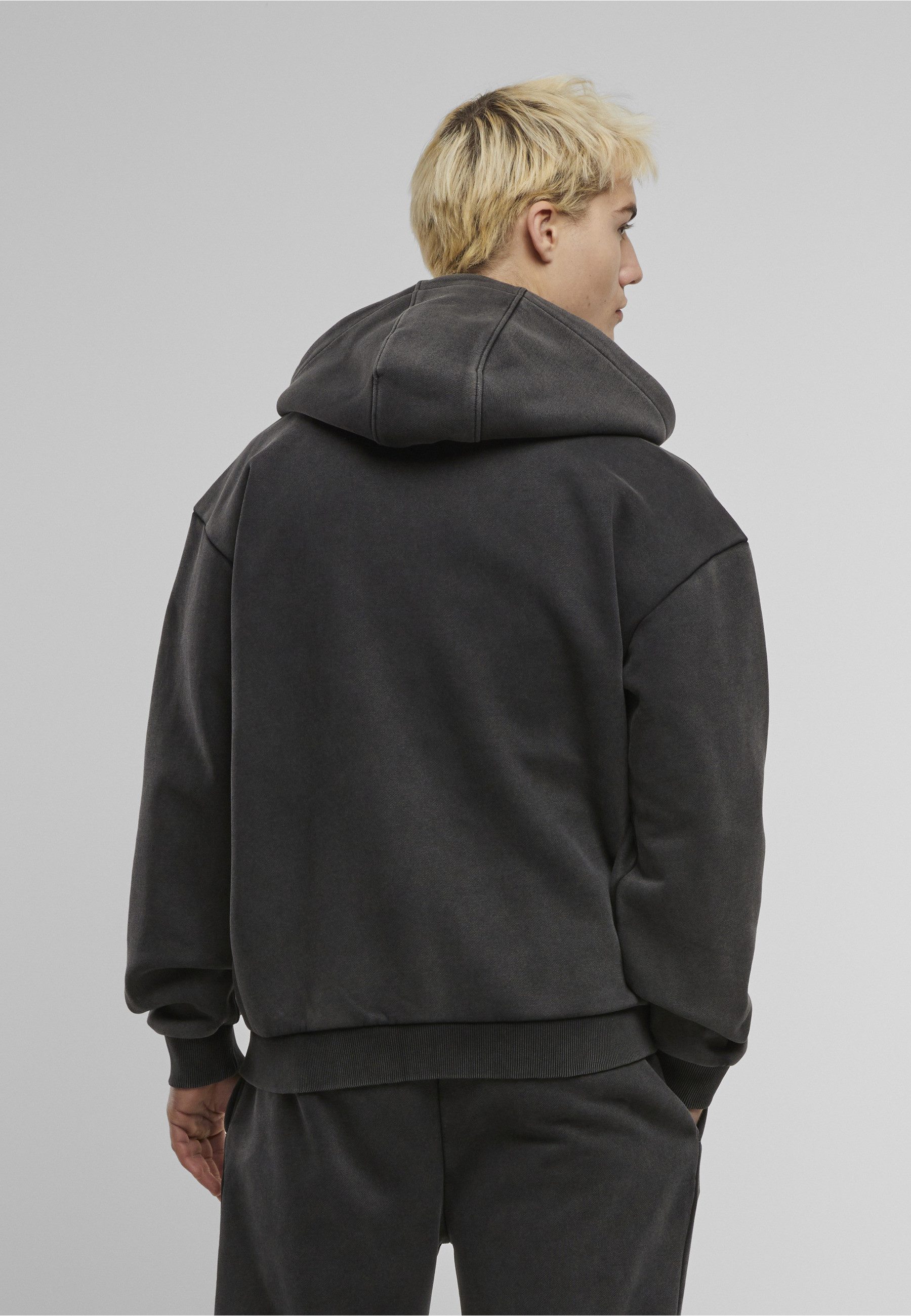 URBAN CLASSICS Kapuzenpullover Urban Classics Vintage Heavy Zip Hoodie (1-tlg) – Bild 4 von 5