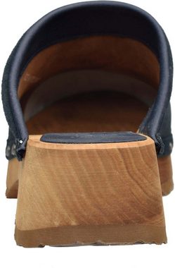 Sanita Wood-Cho Chunky Open Clog