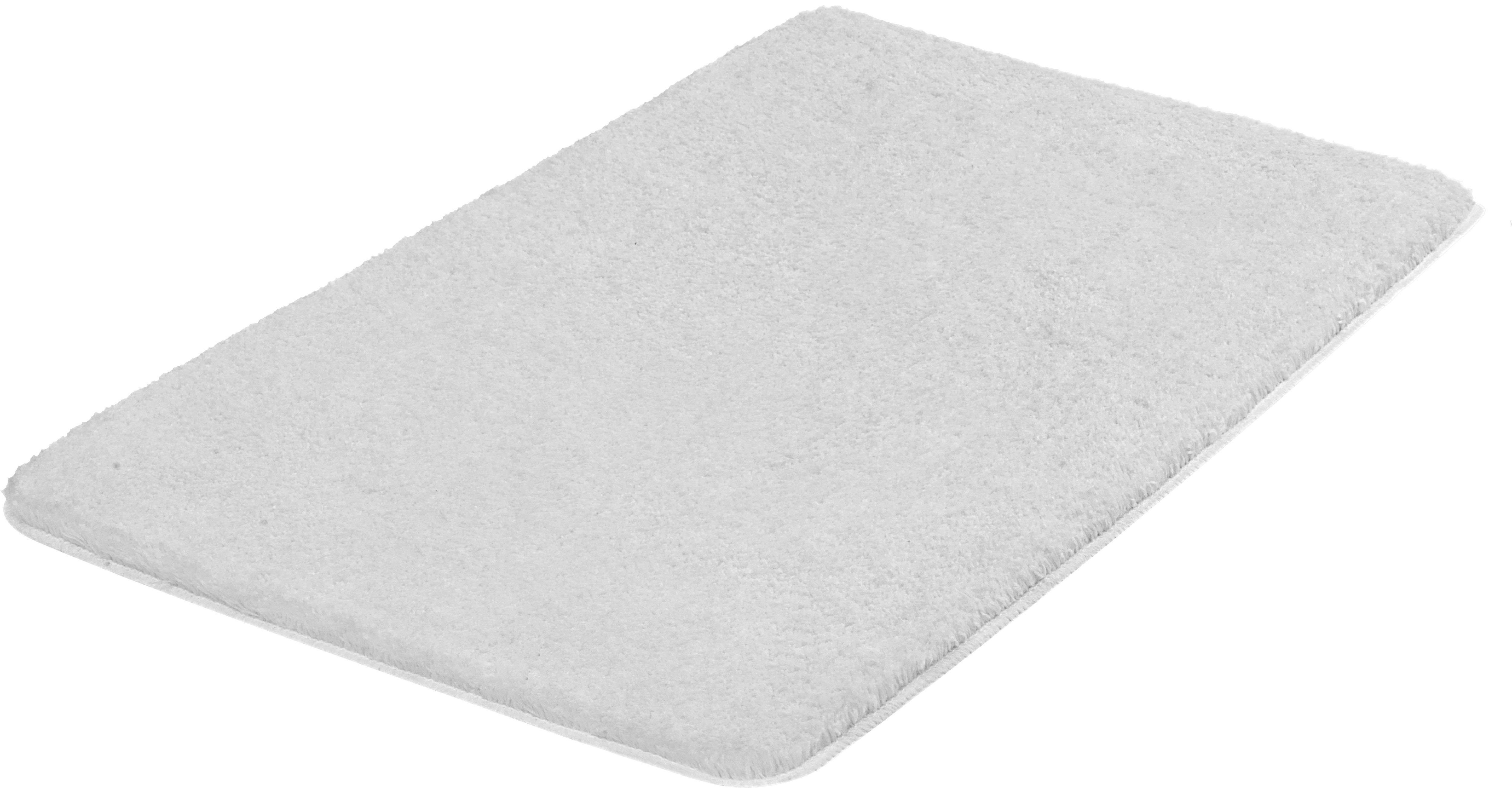 Kleine Wolke Badematte Meadow, Badvorleger, Badezimmer Teppich, Höhe 30 mm, rutschhemmend beschichtet, fußbodenheizungsgeeignet, Polyester, rechteckig, Badteppich, Uni Farben