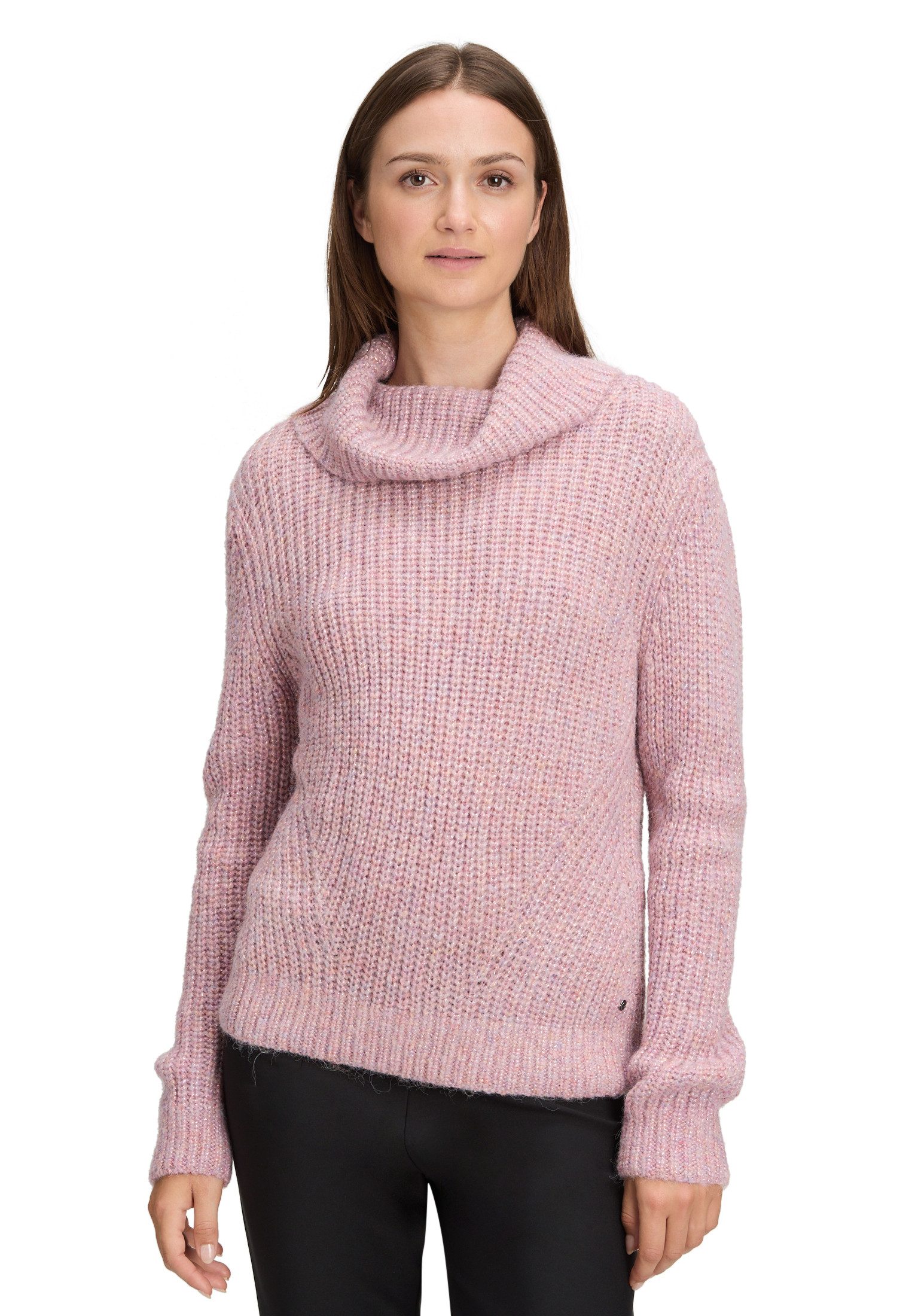 Betty&Co Strickpullover Damen mit Lurexfaden (1-tlg) günstig online kaufen