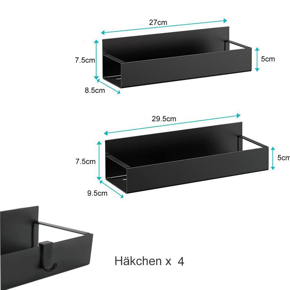 NUODWELL Aufbewahrungsbox Magnetisches Regal für Kühlschrank, Küchenregal M günstig online kaufen