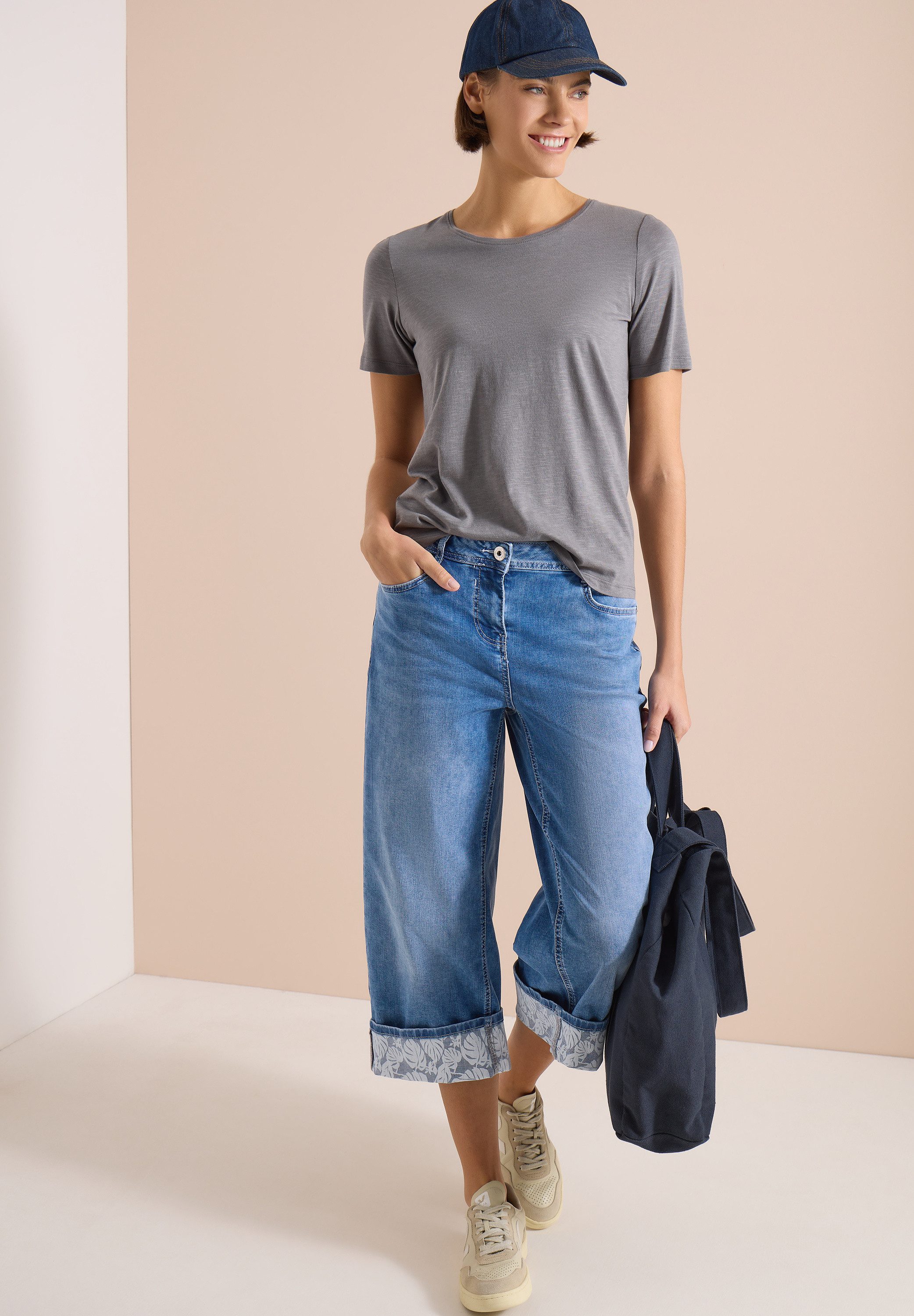 CECIL 7/8-Jeans Style Neele mit Turn-Up-Detail – Bild 5 von 5