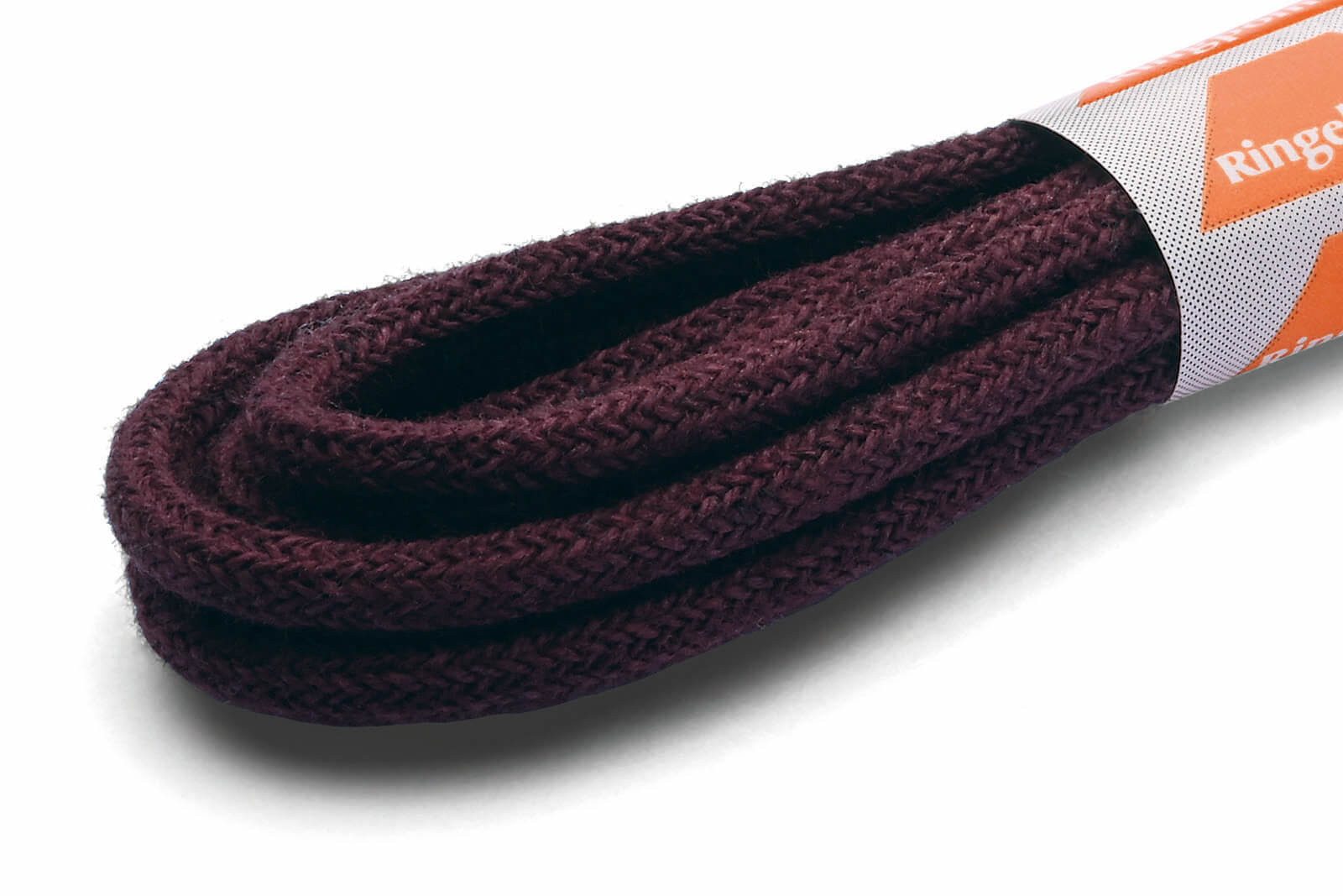 Ringelspitz Schnürsenkel Rund, dünn und perfekt für kleine Ösen und klassische Looks, - Ø 2,5 mm