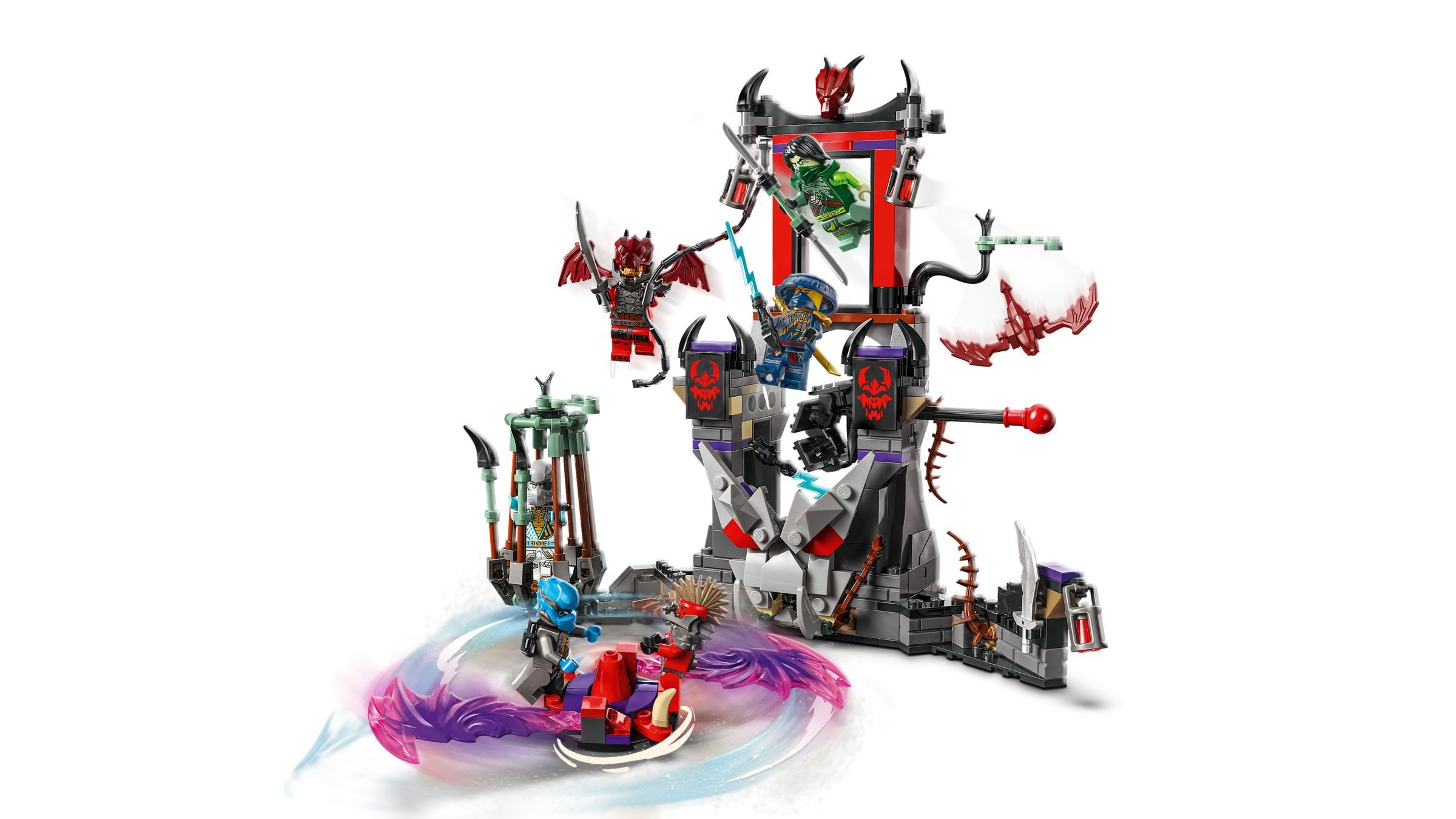 LEGO® LEGO® NINJAGO® 71841 Drachensturmdorf Konstruktionsspielsteine, (305 St) – Bild 5 von 5