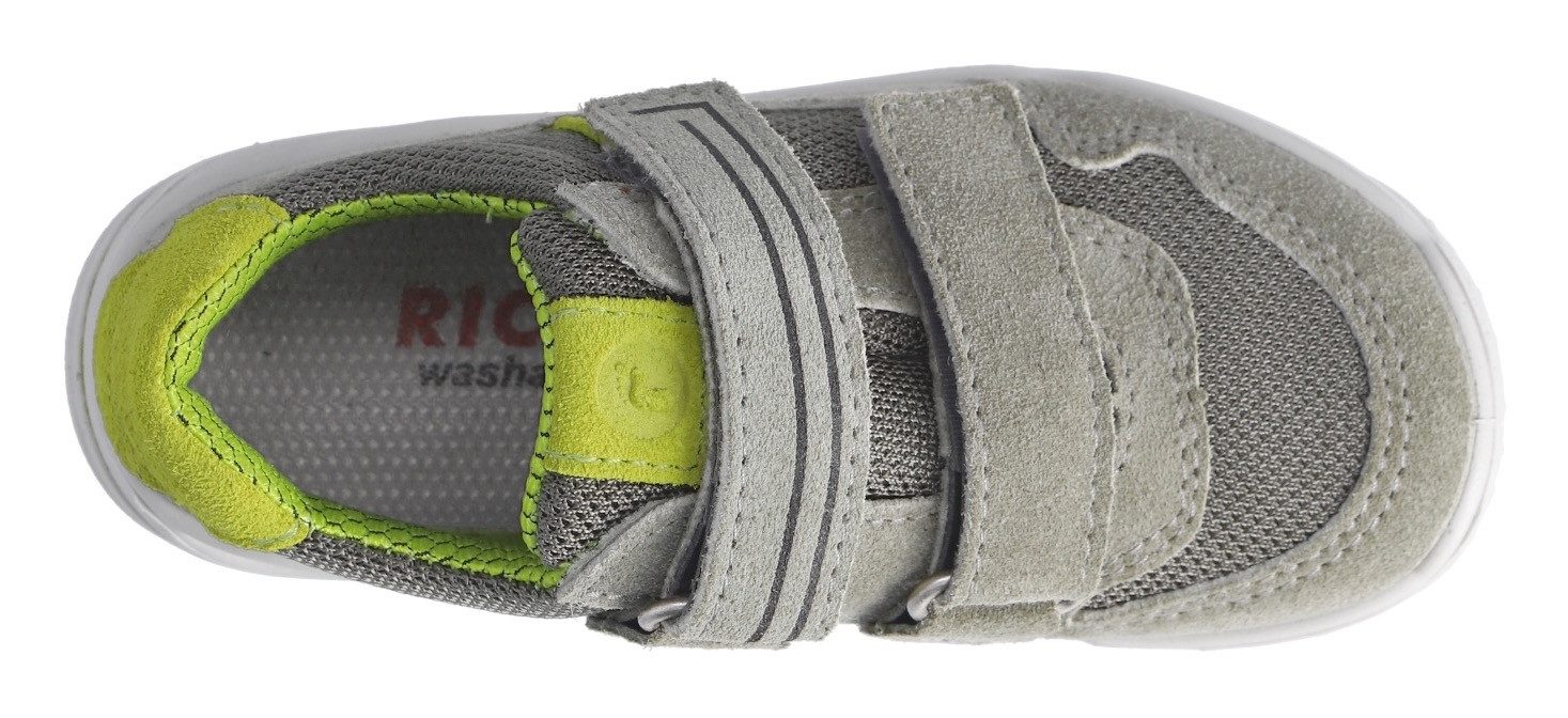 Ricosta RIDER WMS: Mittel Sneaker, Freizeitschuh mit Klettverschluss, Größenschablone zum Download