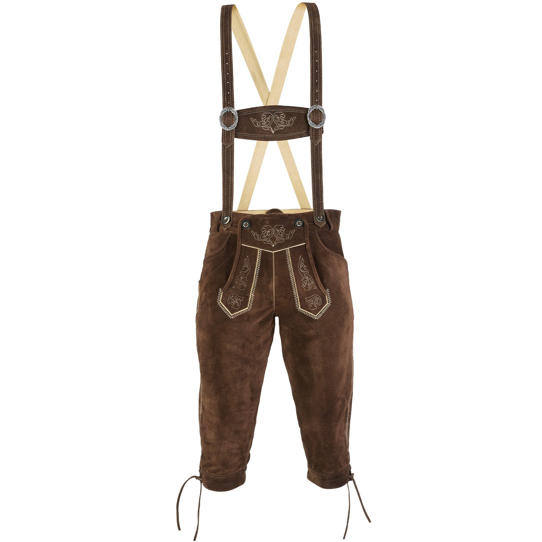 dressforfun Trachtenlederhose Lange Lederhose günstig online kaufen