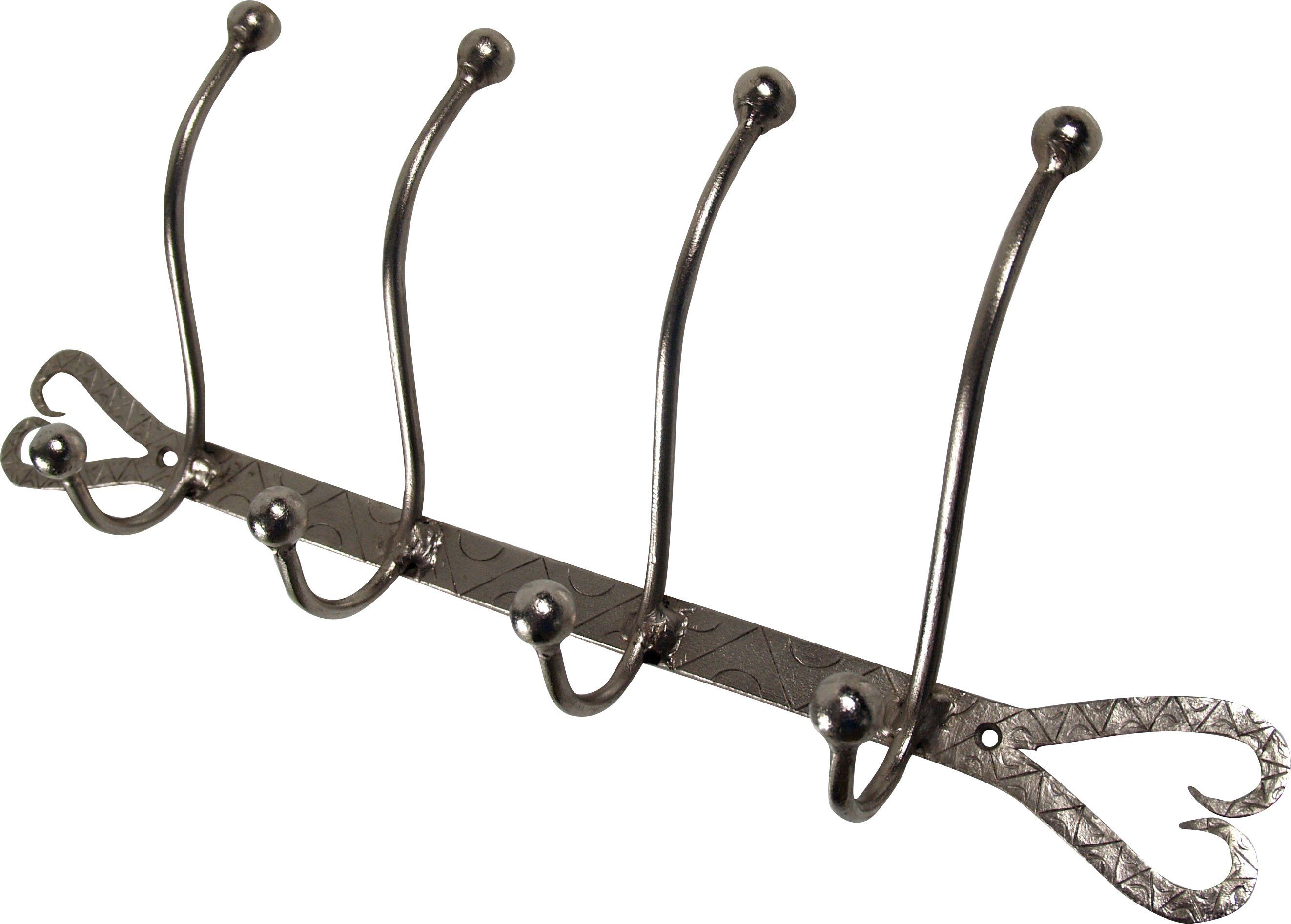 Kleiderhaken »Klassischer Vintage 4èr Garderobenhaken«, Guru-Shop
