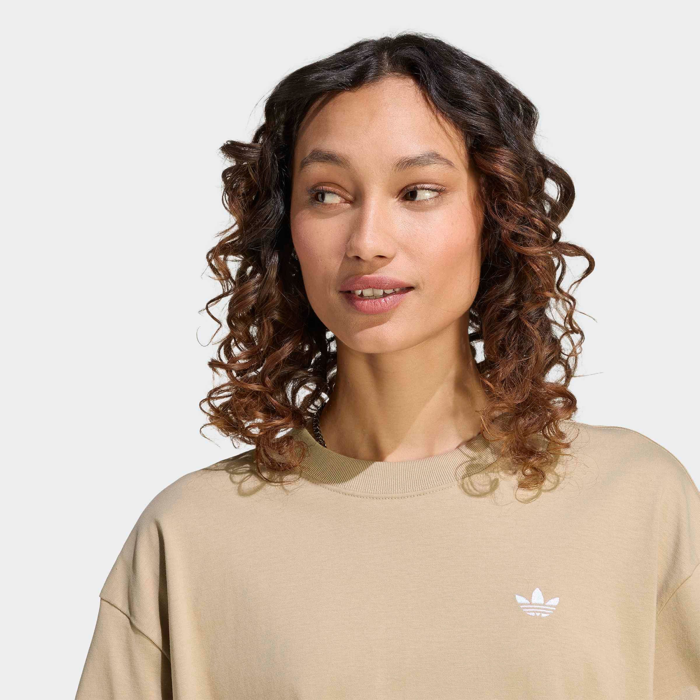 adidas Originals T-Shirt ESS TEE OS für Erwachsene, mit Kurzarm, ohne Verschluss