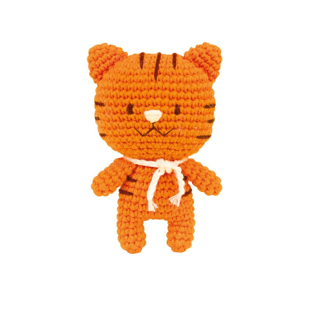 Anchor Kreativset Zestaw amigurumi na szydełku z kotwicą "Tygrys Tyson", 9 cm, (embroidery kit by Marussia)