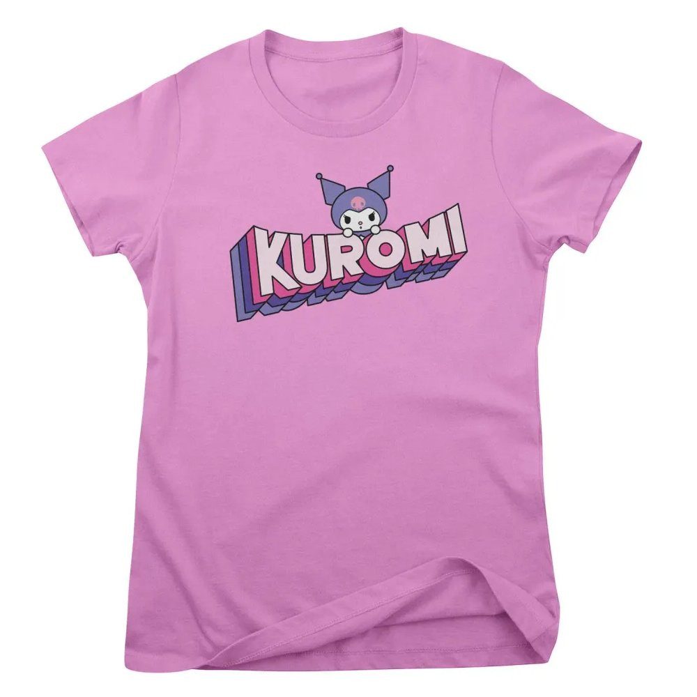 Hello Kitty T-Shirt Kuromi Retro Pop Logo Girly Tee