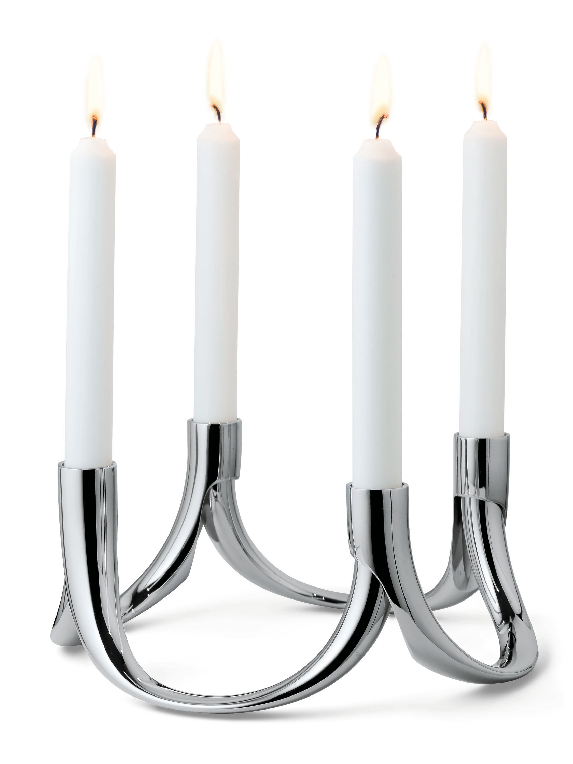 PHILIPPI Kerzenhalter, 2 tlg Nickel, hochglanzpoliert, Magnete günstig online kaufen